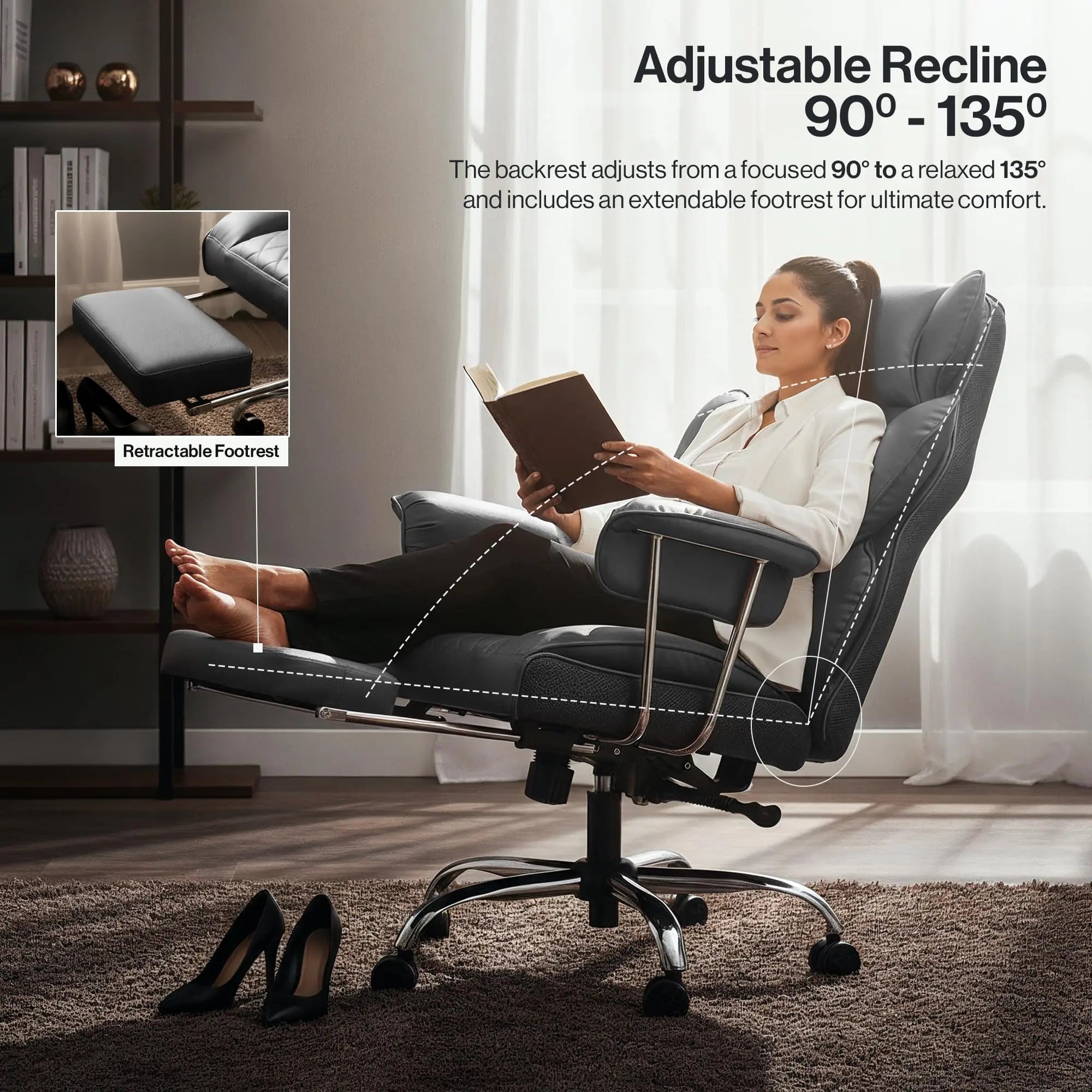 Drogo Monarch Premium Ergonomic Office Chair Drogo India