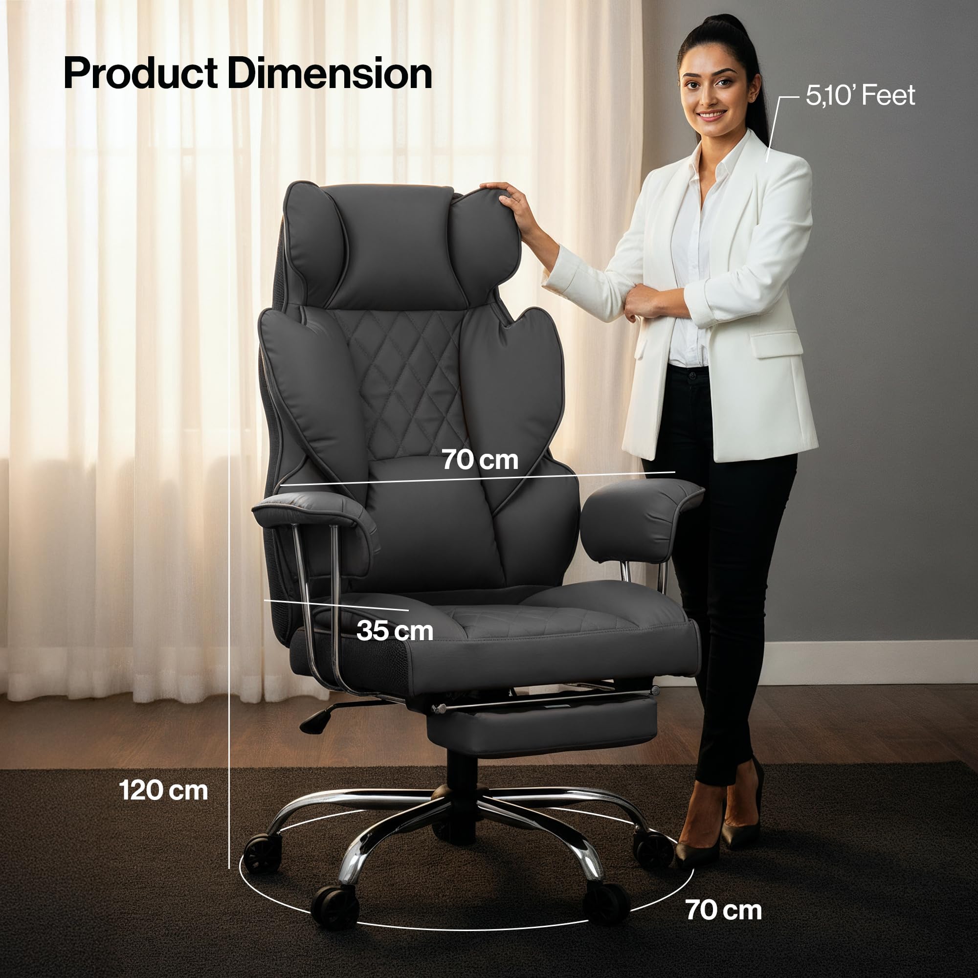 Drogo Monarch Premium Ergonomic Office Chair