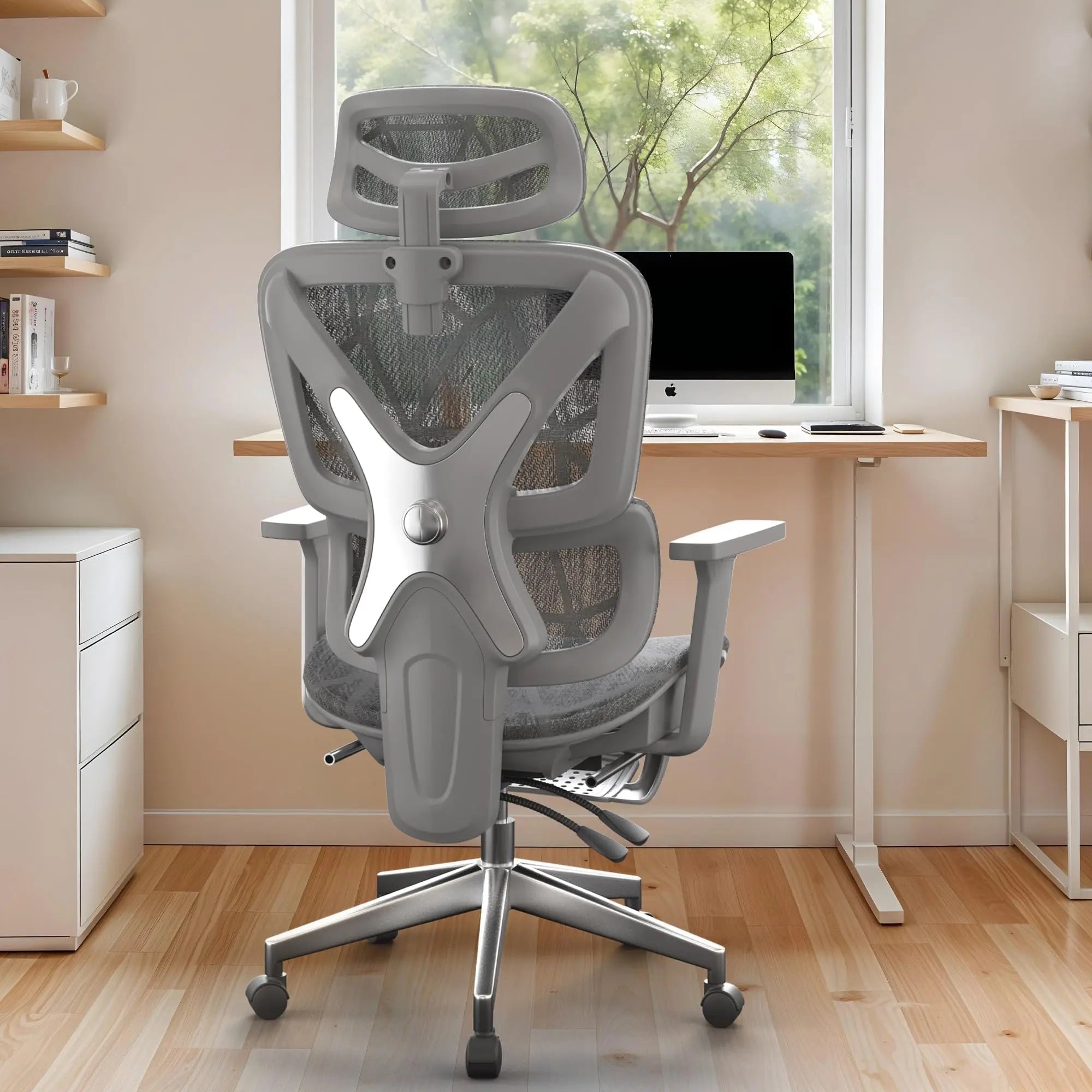 Drogo Neoflex Ergonomic Office Chair for Work from Home Heavy Duty Metal Base Drogo India
