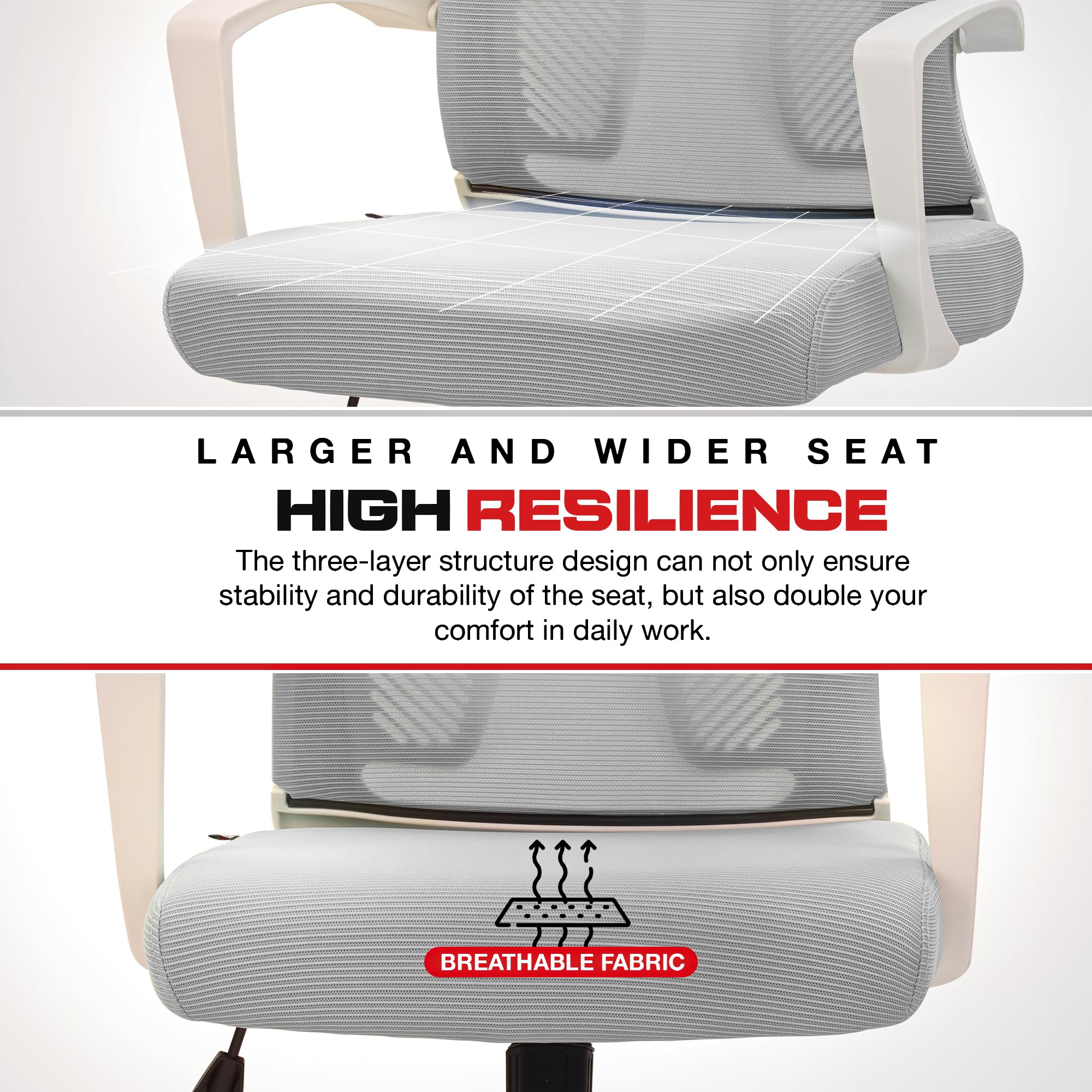 Drogo ComfortWing Ergonomic Office Chair for Work from Home