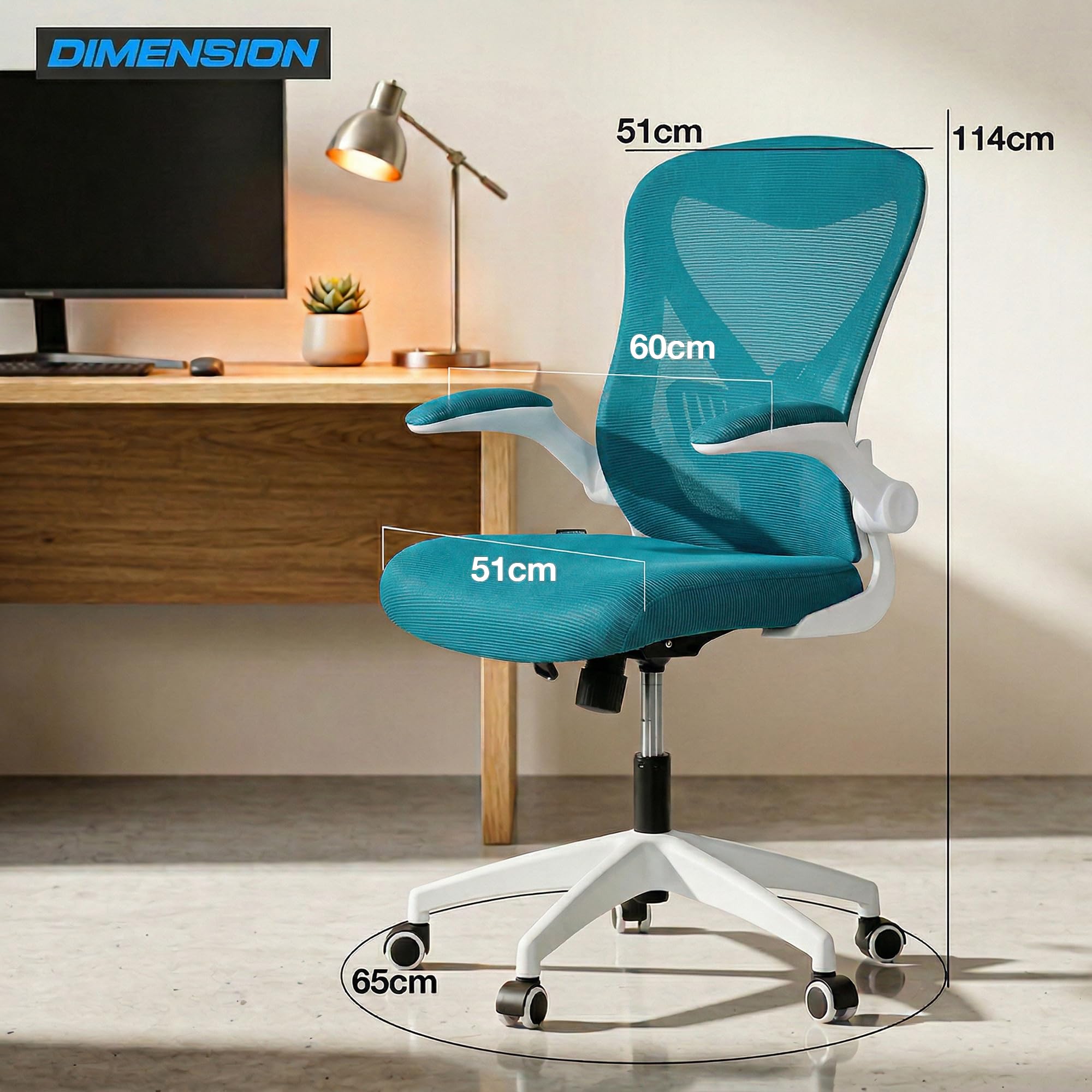 Drogo Marshal Lite Ergonomic Office Chair for Work from Home