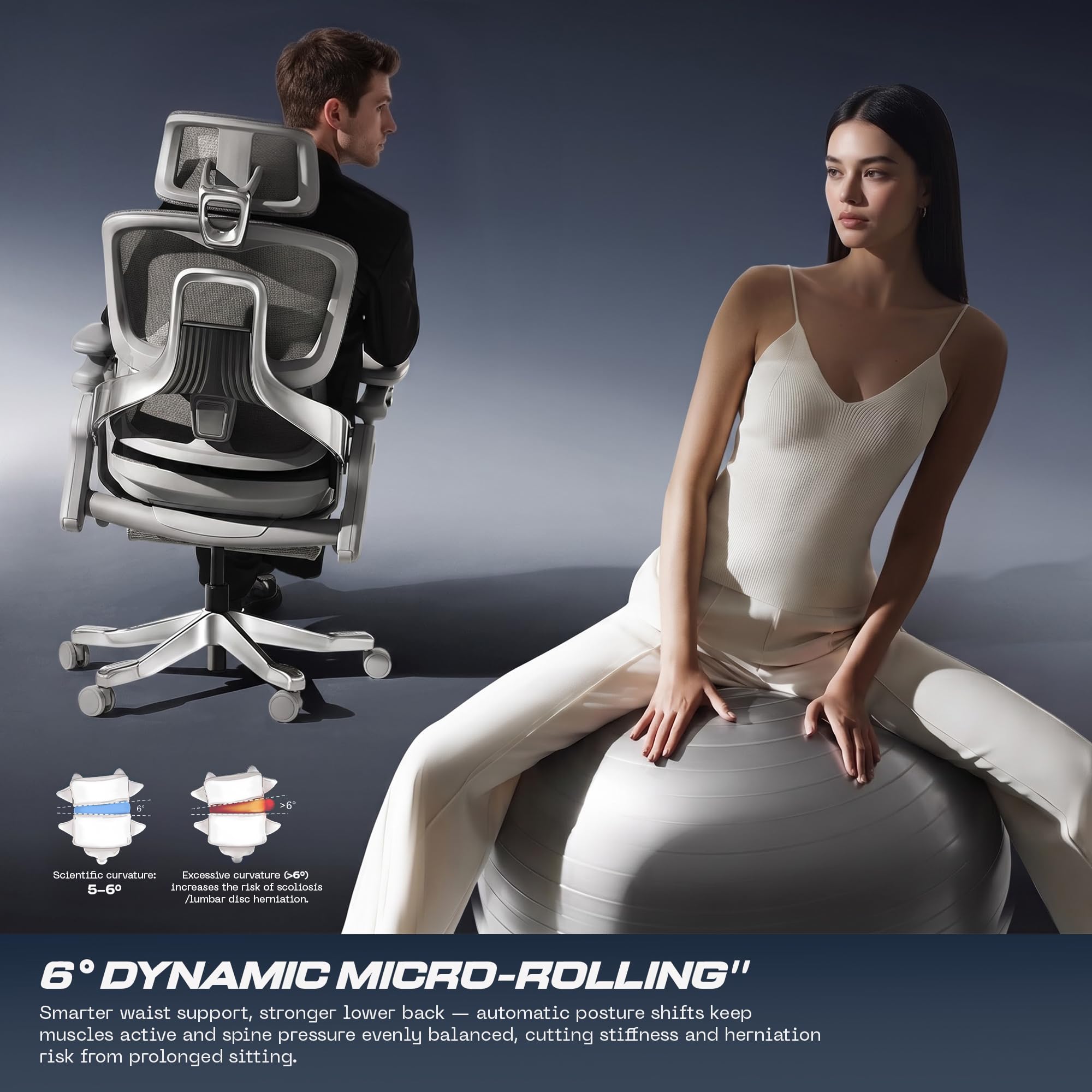 PRE ORDER Drogo ErgoFlow Ultra Ergonomic Office Chair
