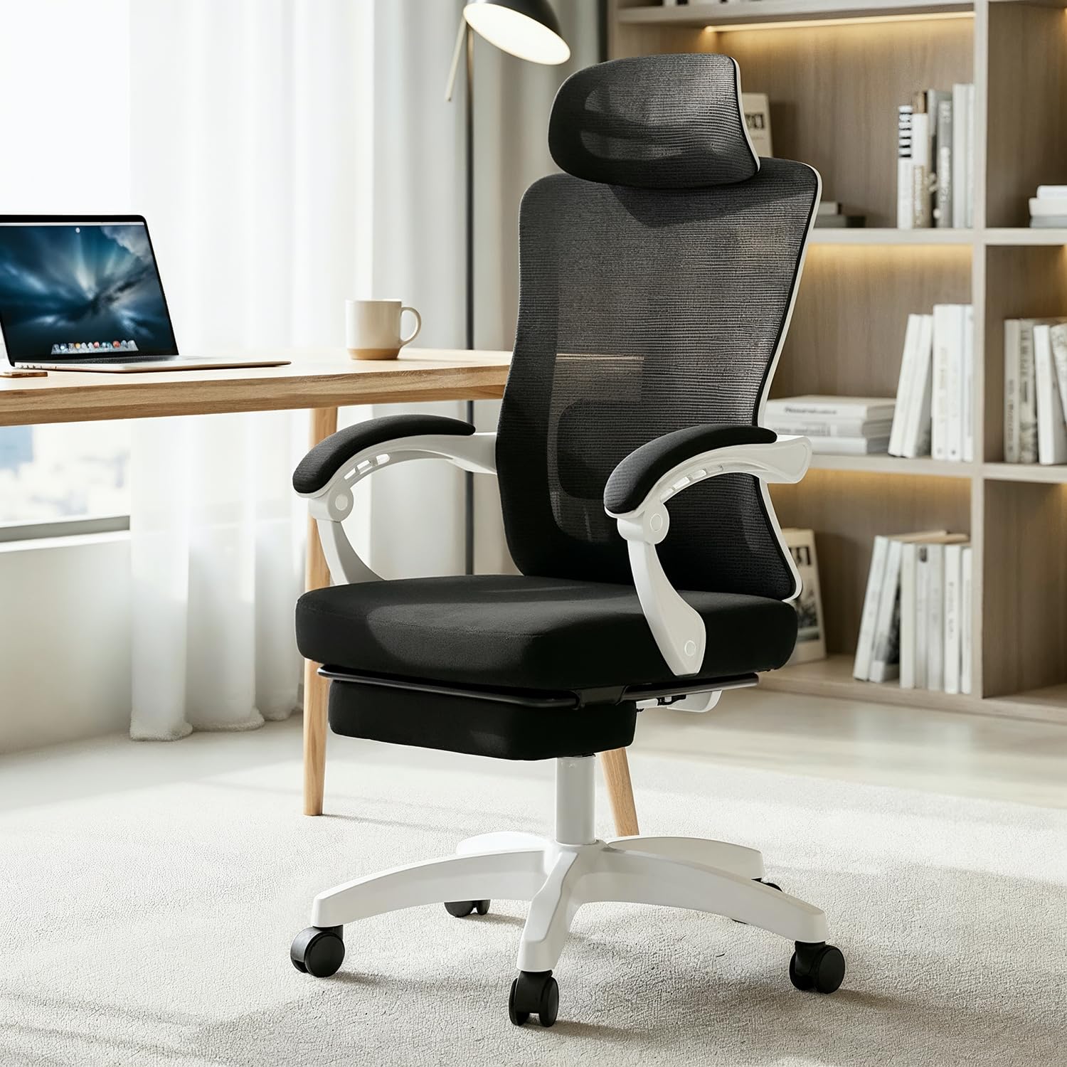 Drogo Flexo Ergonomic Office Chair For Work From Home With Breathable Mesh