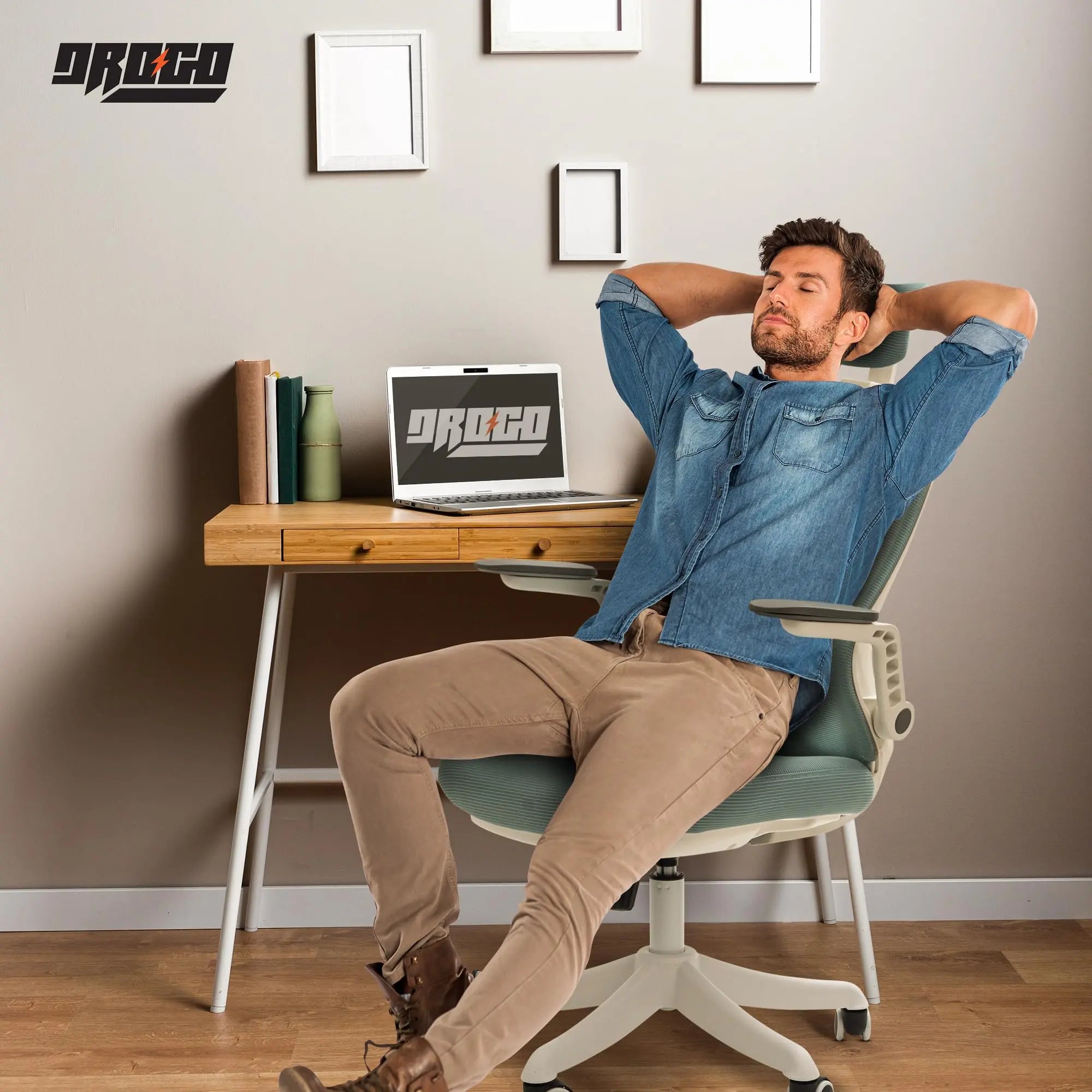 Drogo ComfortFlex Premium Ergonomic Office Chair for Work from Home Galaxy Incorporation