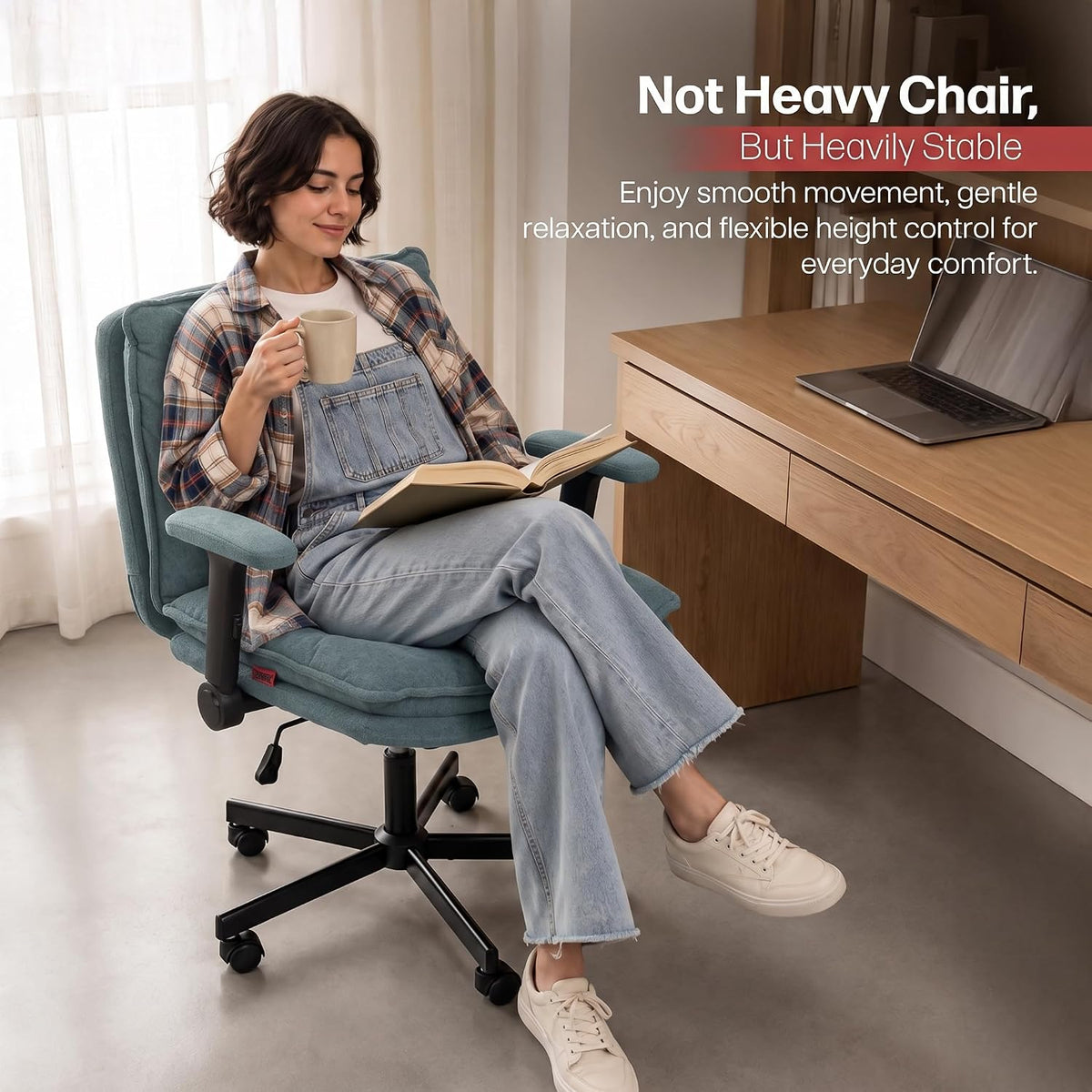 Zen Pro Cross Legged Office Chair (Grey)
