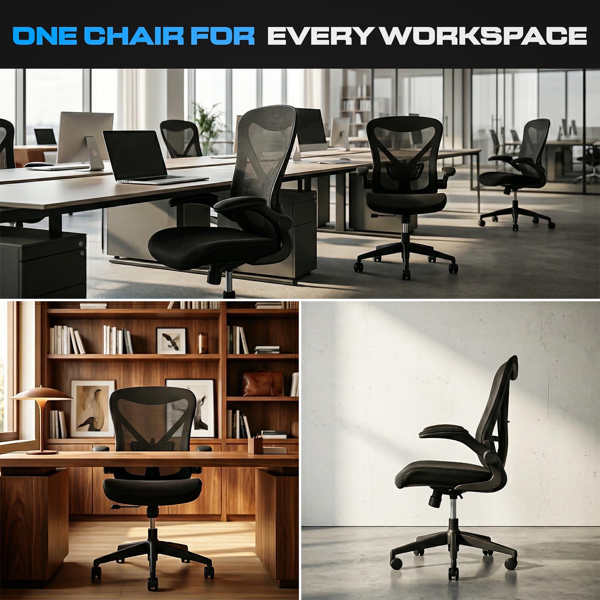 Drogo Marshal Lite Ergonomic Office Chair for Work from Home