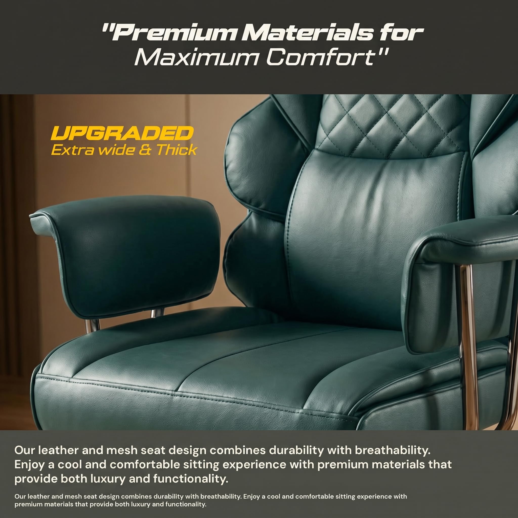Drogo Monarch X Executive Massage Office Chair with Heat Therapy