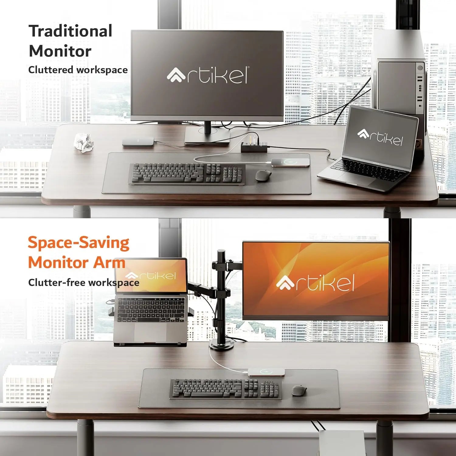 monitor desk mount