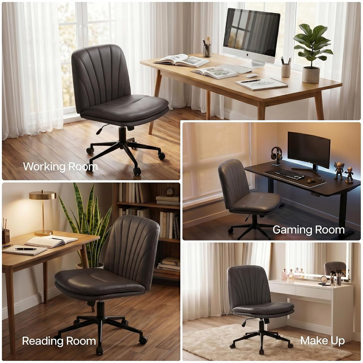 Zen Cross Legged Chair for Work from Home (Beige)