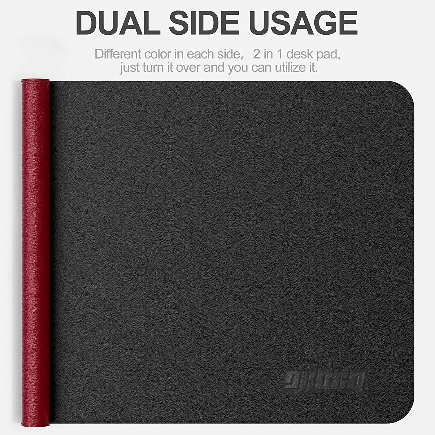 Drogo Dual-Sided Vegan Leather Mouse Pad Desk Mat for Gaming Mouse Pad (80x40cm) Galaxy Incorporation