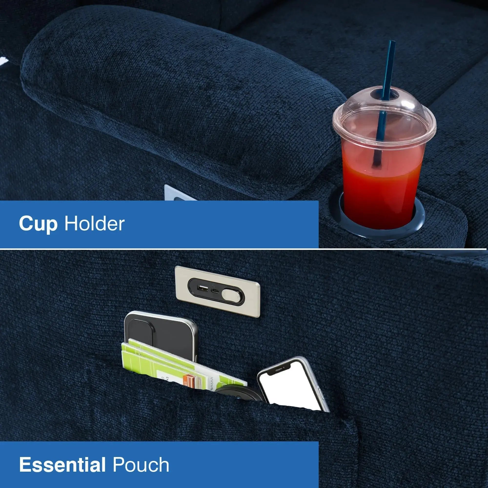 Drogo Luxora Zero Gravity Electric Motorised Single Seater Recliner Sofa with Rapid Recline Technology Drogo India