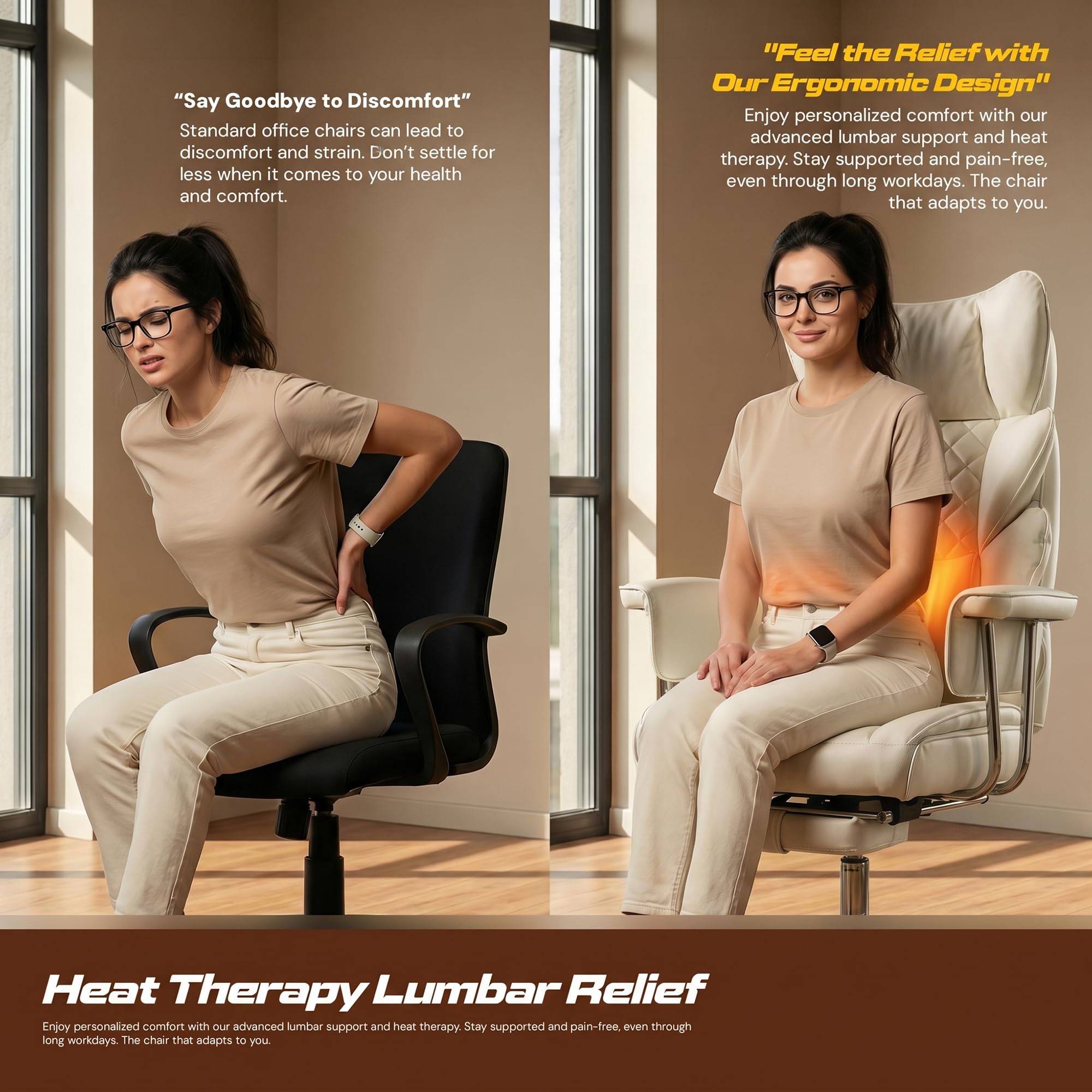 Drogo Monarch X Executive Massage Office Chair with Heat Therapy