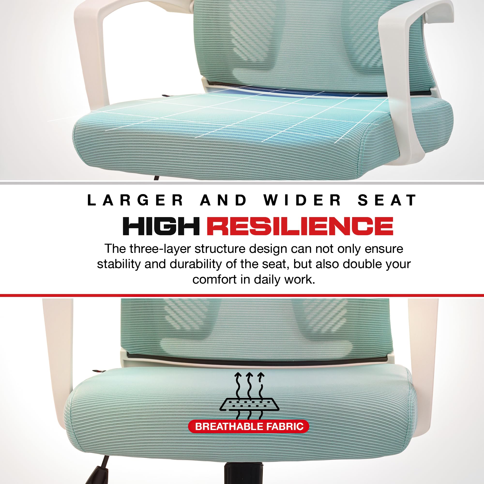 Drogo ComfortWing Ergonomic Office Chair for Work from Home