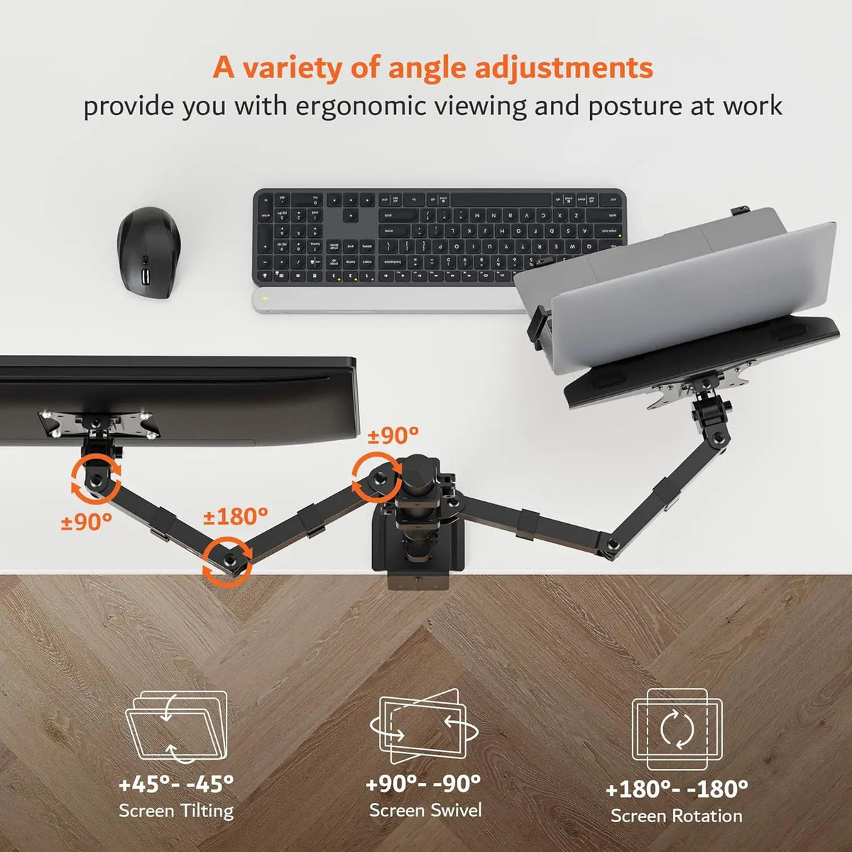 monitor desk mount
