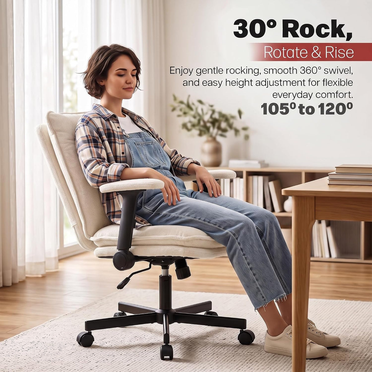 Zen Pro Cross Legged Office Chair (Grey)