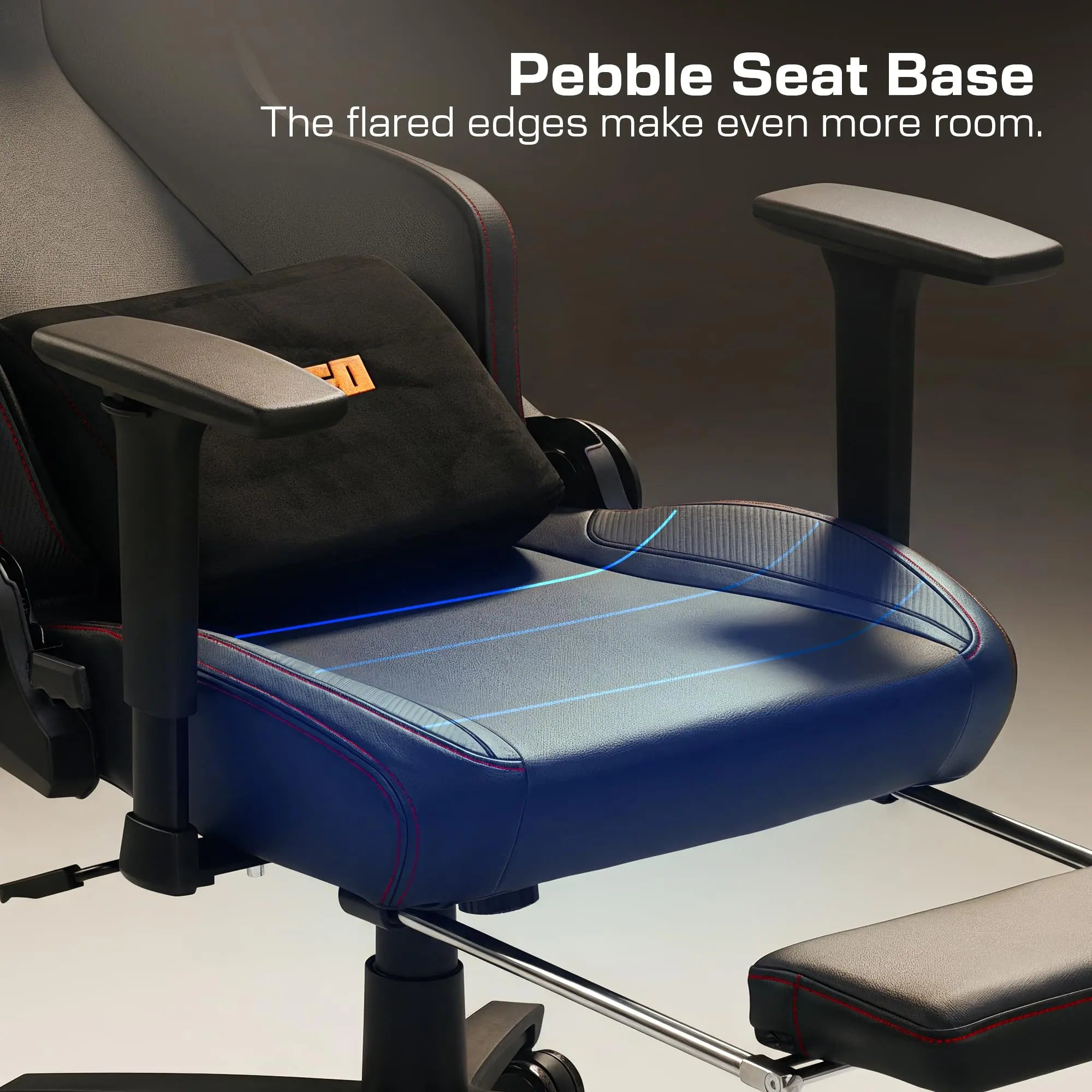 Drogo Titan Leto Ergonomic Gaming Chair with Hybrid Leatherette Fabric Drogo Ergonomics