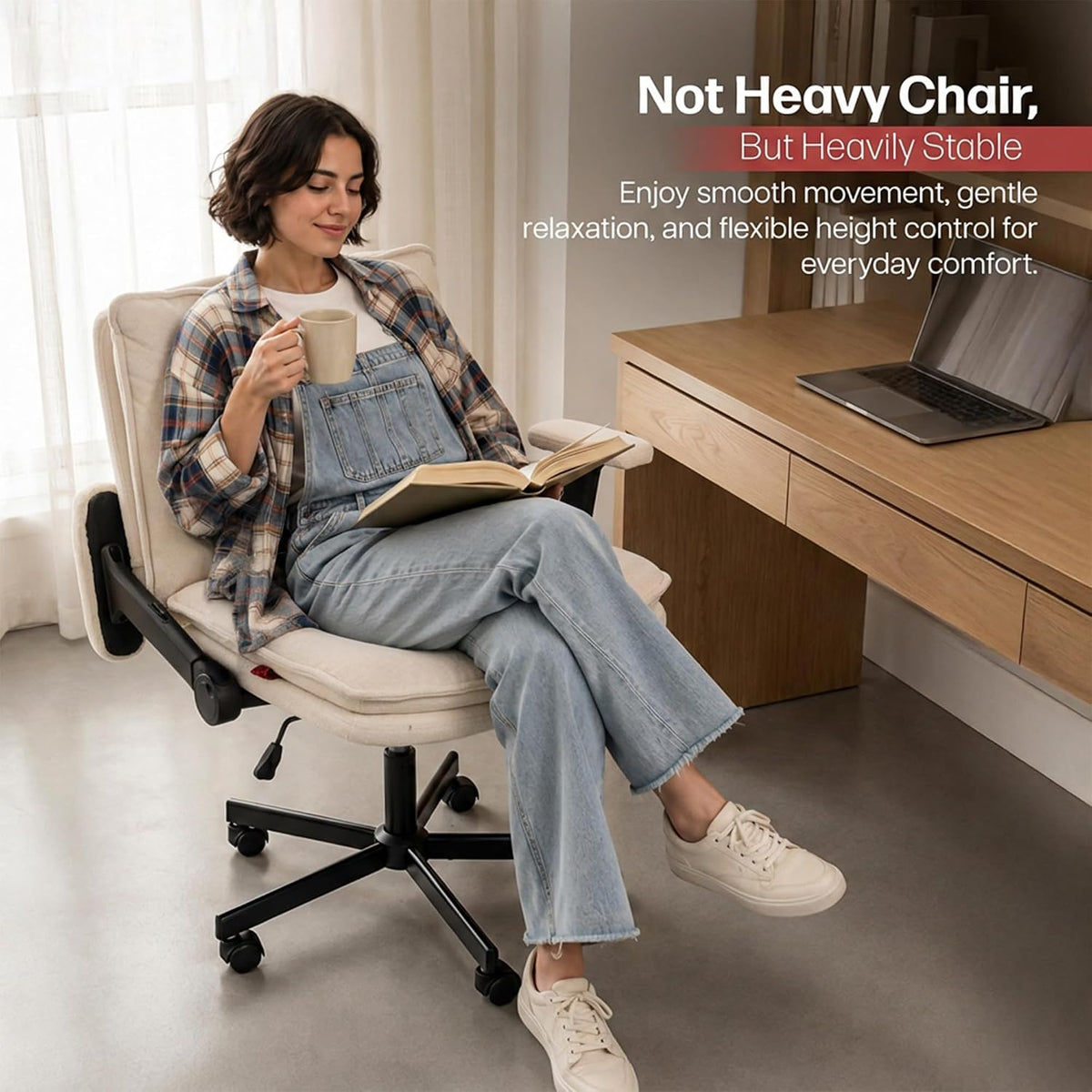 Zen Pro Cross Legged Office Chair (Grey)