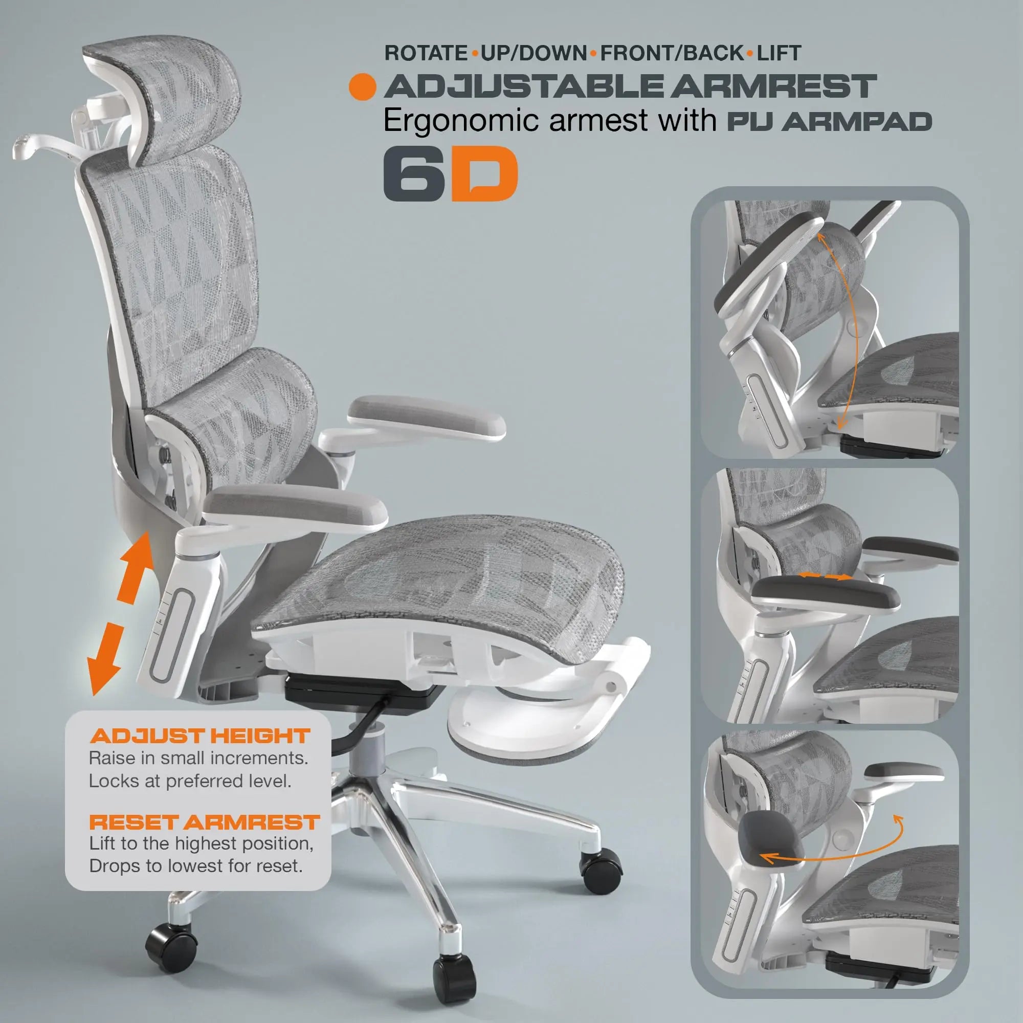 Drogo Evo Lounge Office Chair for Work from Home, Chair for Study with Breathable Mesh Drogo India