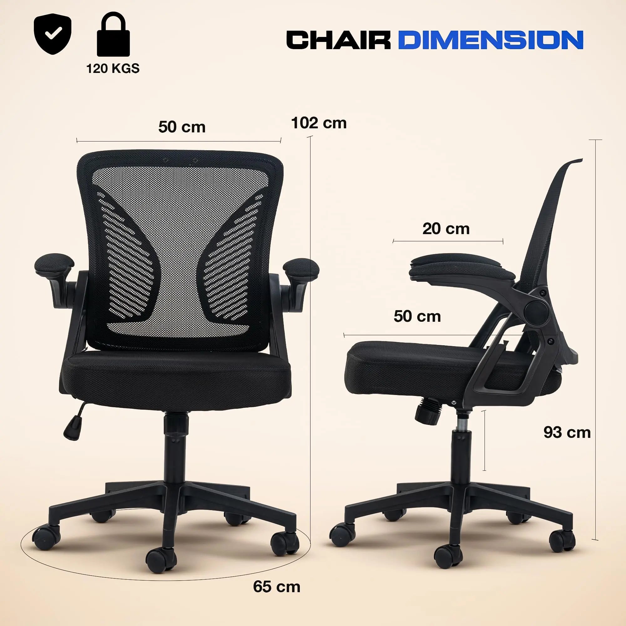 Drogo DynamicWing Ergonomic Computer Chair for Work from Home Galaxy Incorporation