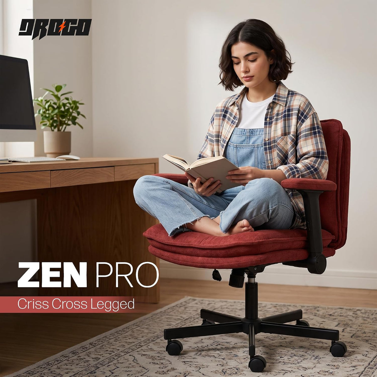Cross Legged Office Chair