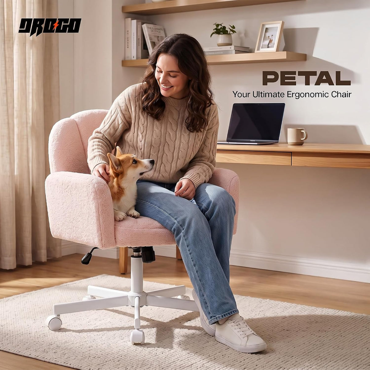 Cross Legged Office Chair