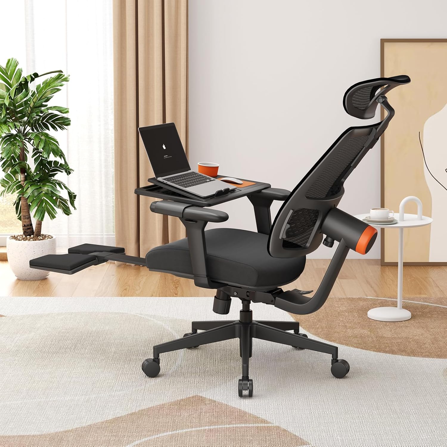 Drogo Posture Series Detachable Ergonomic Laptop Table Tray Built in Mouse Pad