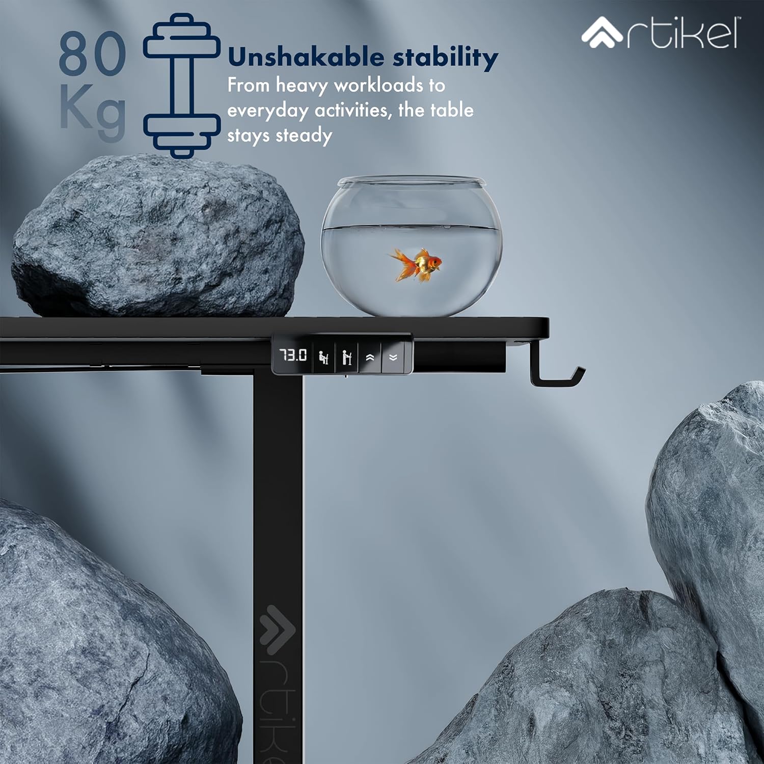 Drogo Eco Electric Height Adjustable Table for Office Work Drogo