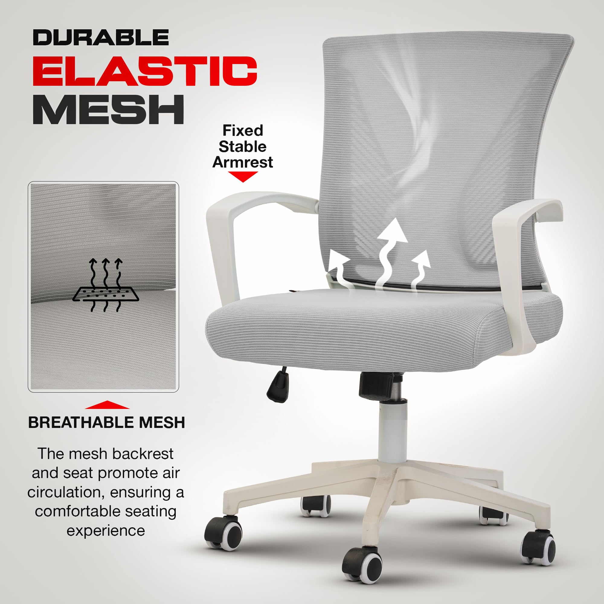 Drogo ComfortWing Ergonomic Office Chair for Work from Home