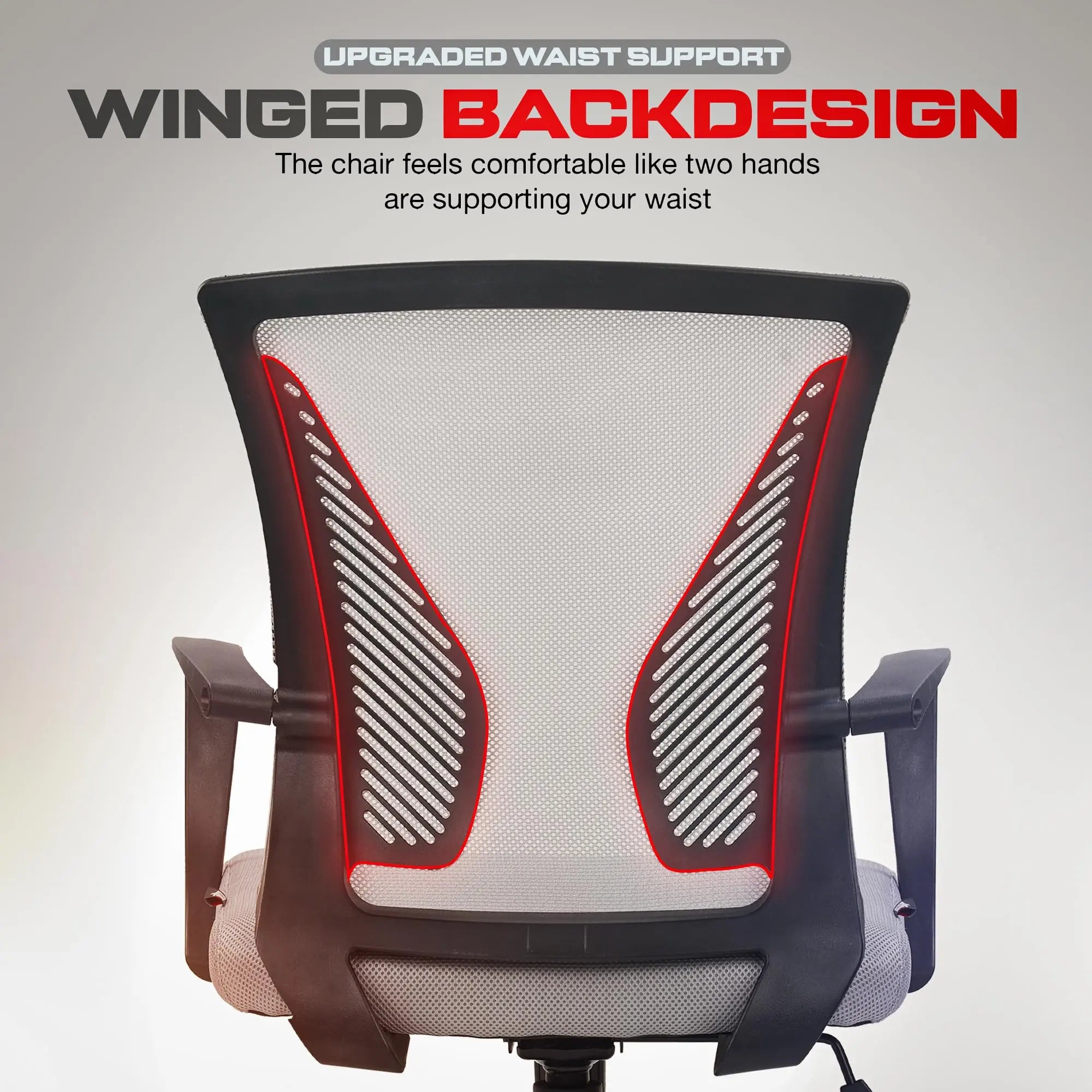 Drogo ComfortWing Ergonomic Office Chair for Work from Home Desk Chair Drogo India