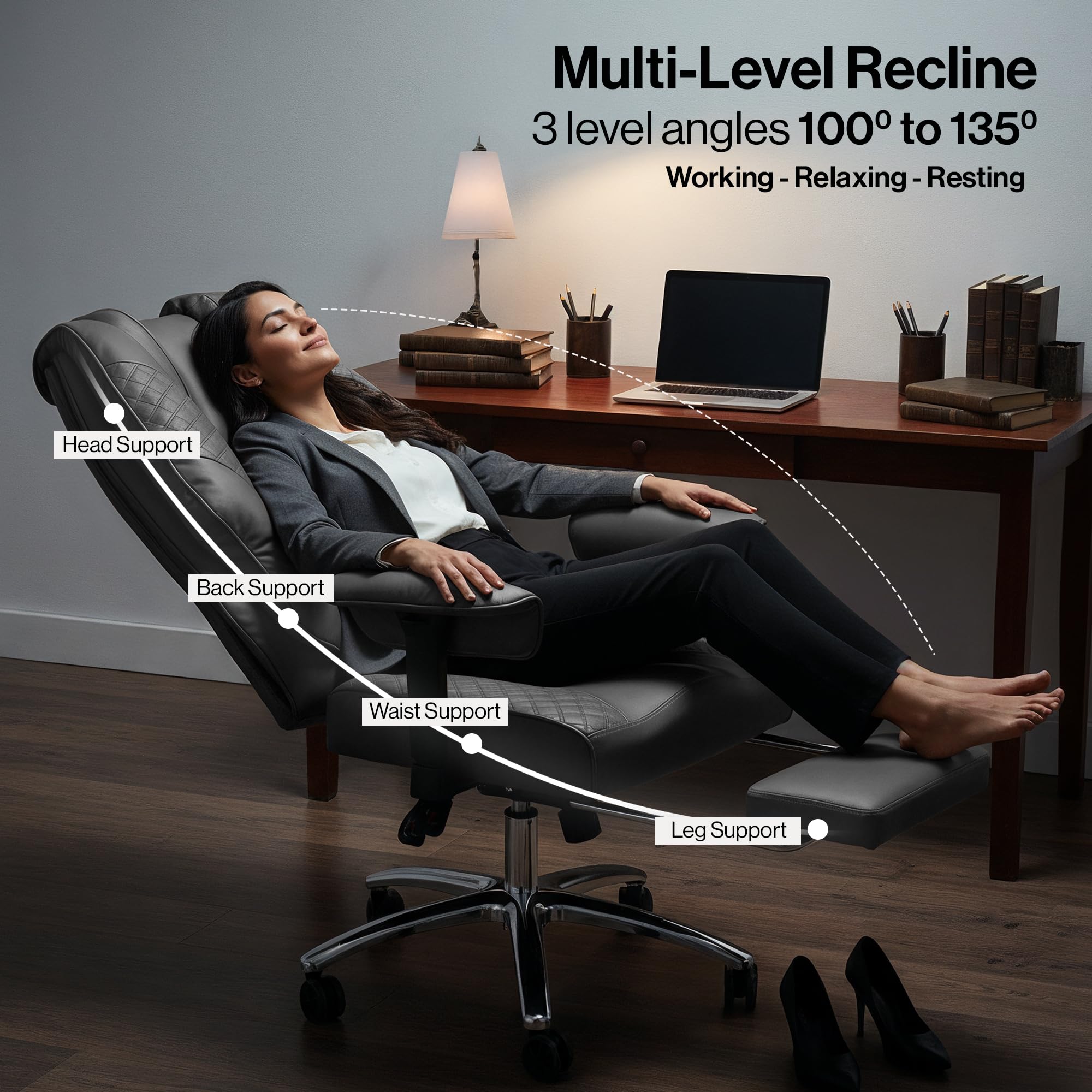 Drogo Monarch Pro Ergonomic Executive Chair for Work from Home