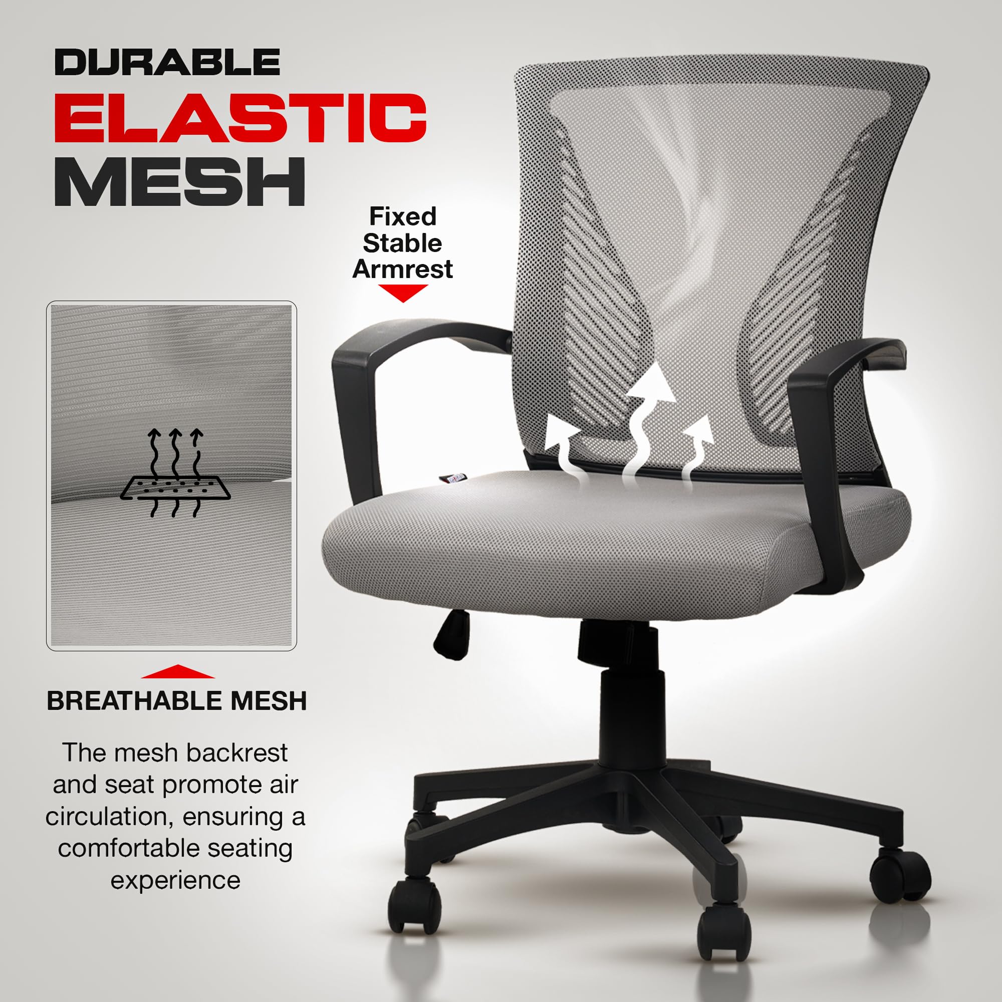 Drogo ComfortWing Ergonomic Office Chair for Work from Home