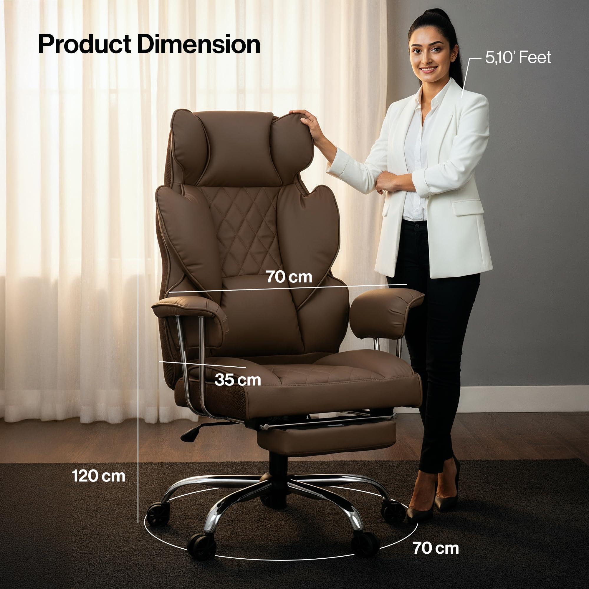 Drogo Monarch Premium Ergonomic Office Chair