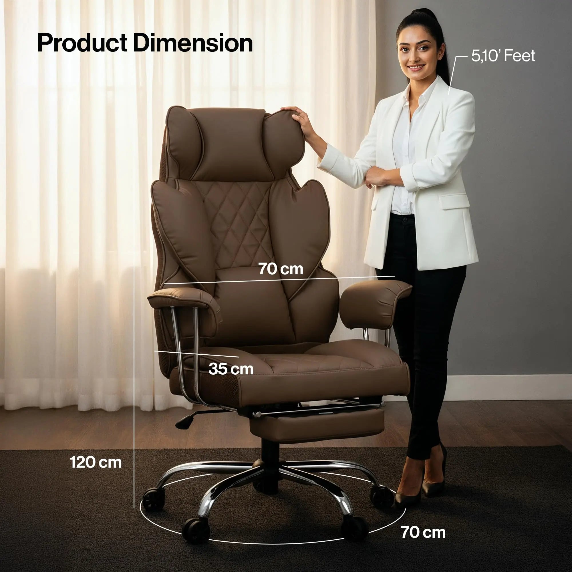 Drogo Monarch Premium Ergonomic Office Chair Drogo India