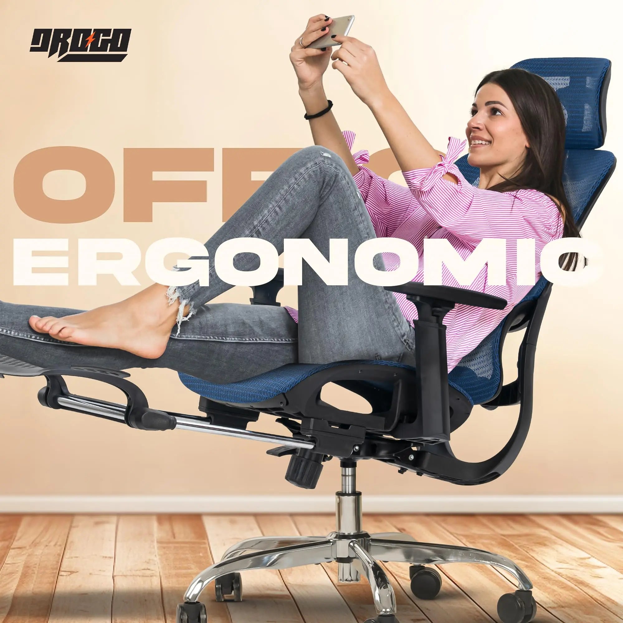 Drogo ProFlex Ergonomic Office Chair for Work from Home Galaxy Incorporation