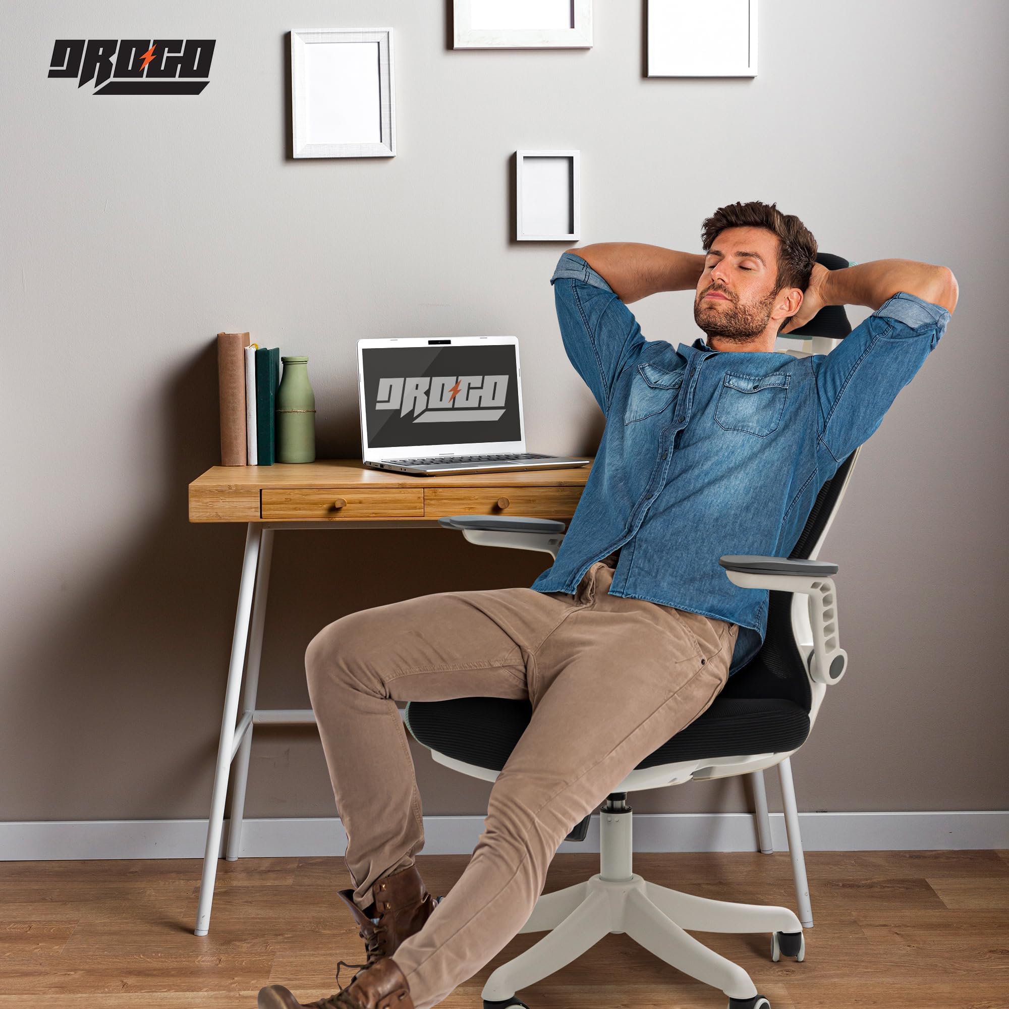 Drogo ComfortFlex Premium Ergonomic Office Chair for Work from Home