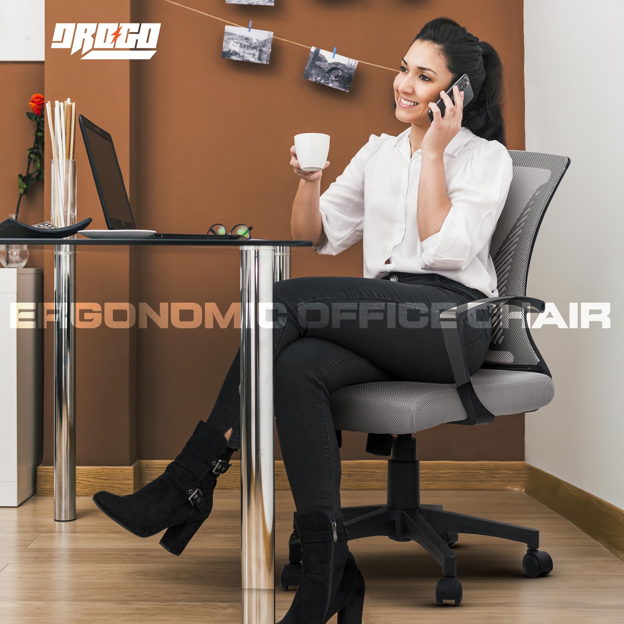 Drogo ComfortWing Ergonomic Office Chair for Work from Home