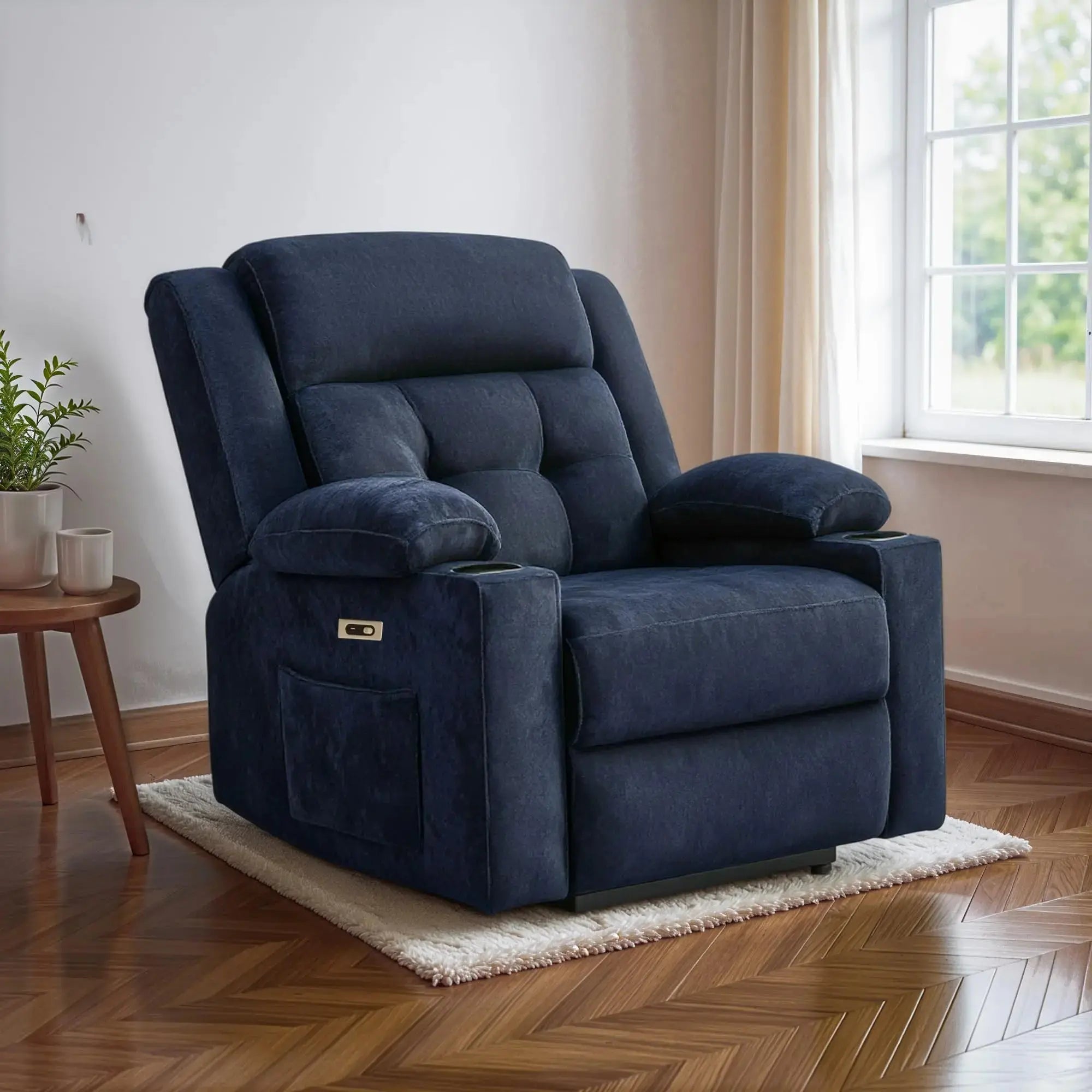 Drogo Luxora Zero Gravity Electric Motorised Single Seater Recliner Sofa with Rapid Recline Technology Drogo India