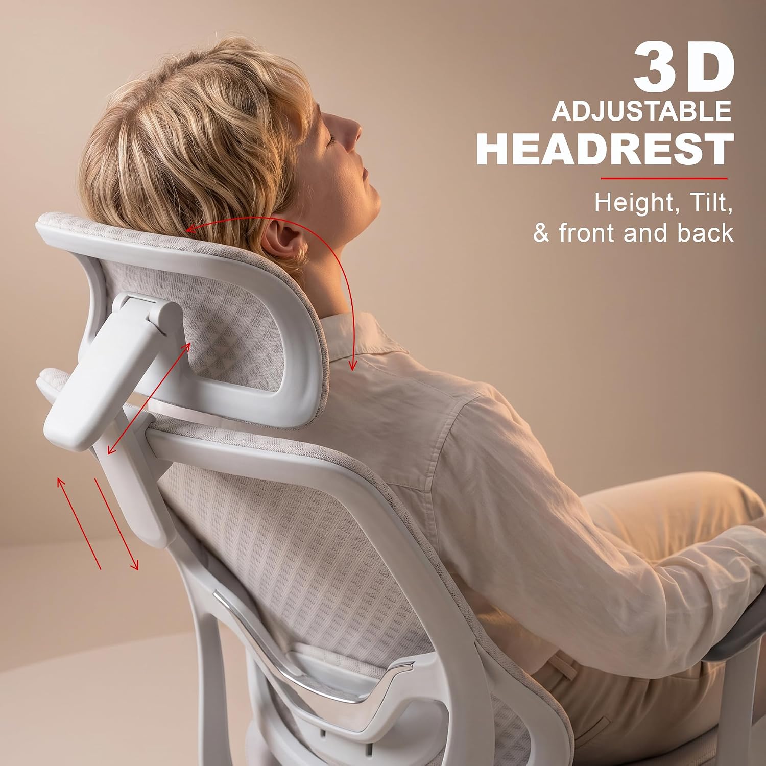 office chair with flip up armrests