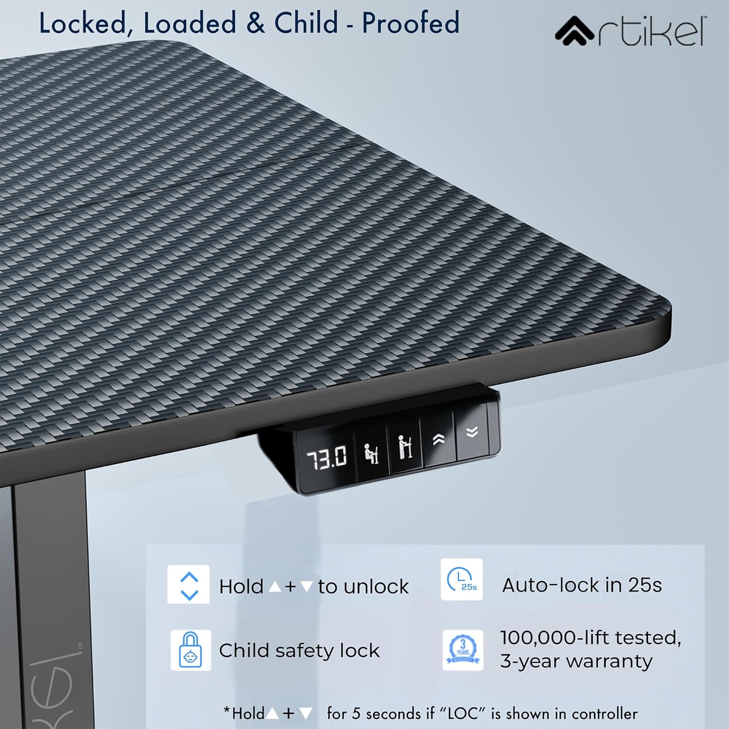 Drogo Eco Electric Height Adjustable Table for Office Work Drogo