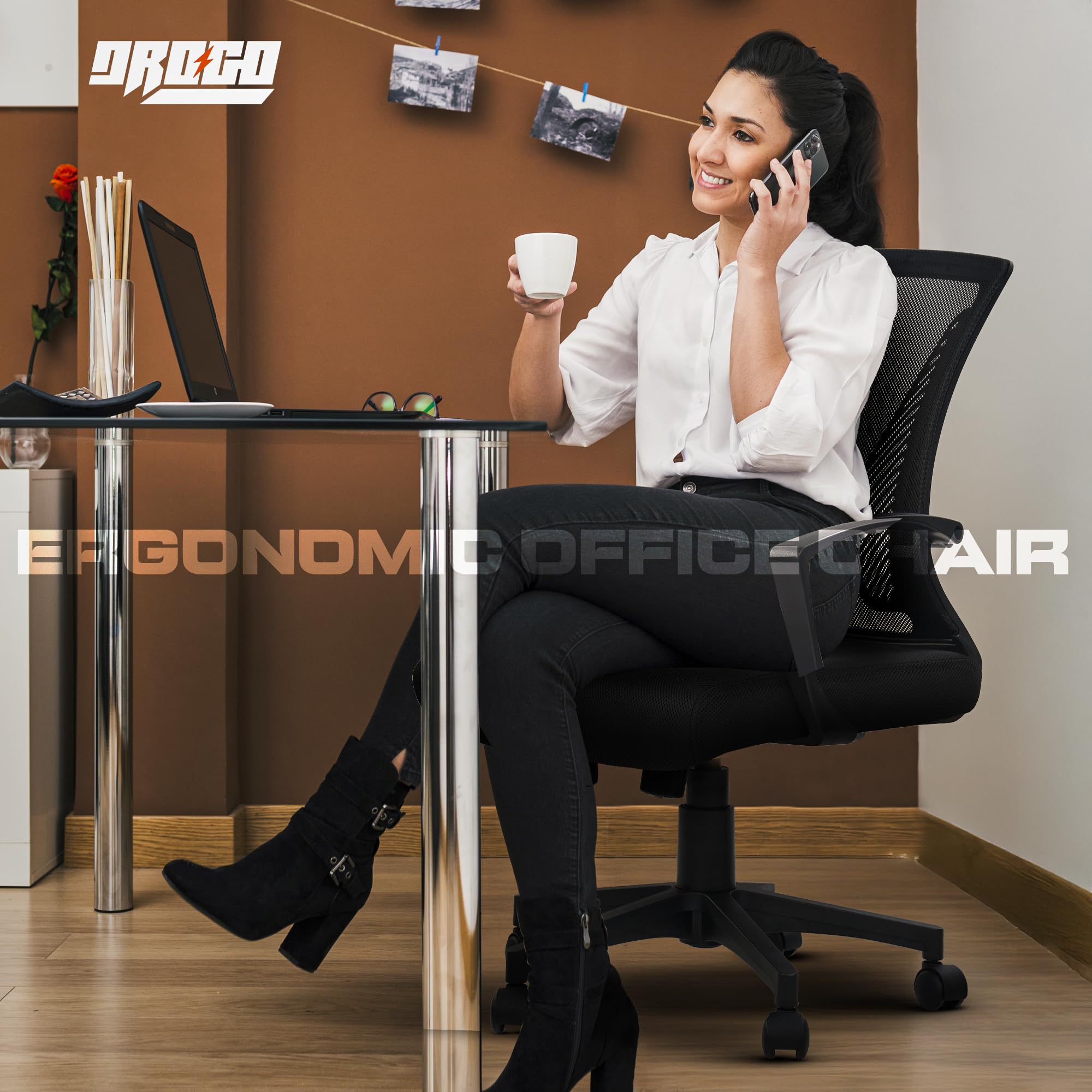 Drogo ComfortWing Ergonomic Office Chair for Work from Home