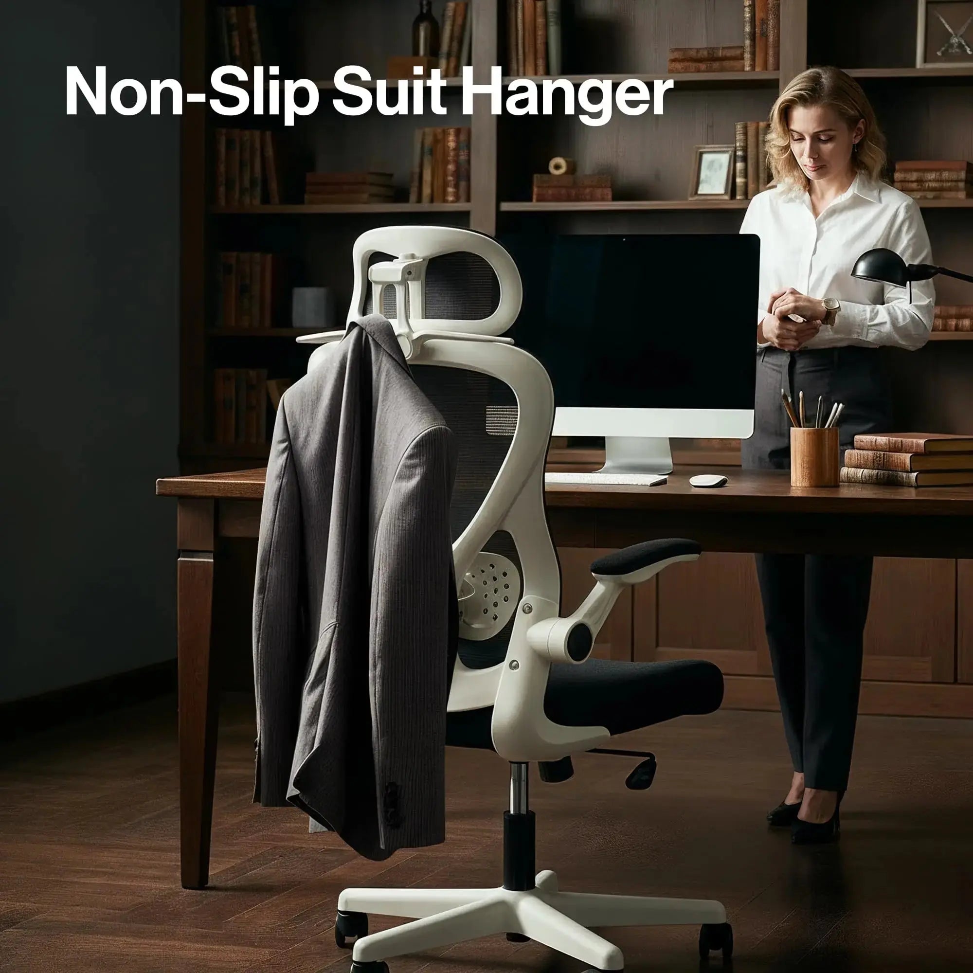 Drogo ErgoFlex Ergonomic Office Chair for Work from Home with Breathable Mesh, Flip-up Armrest Drogo Ergonomics