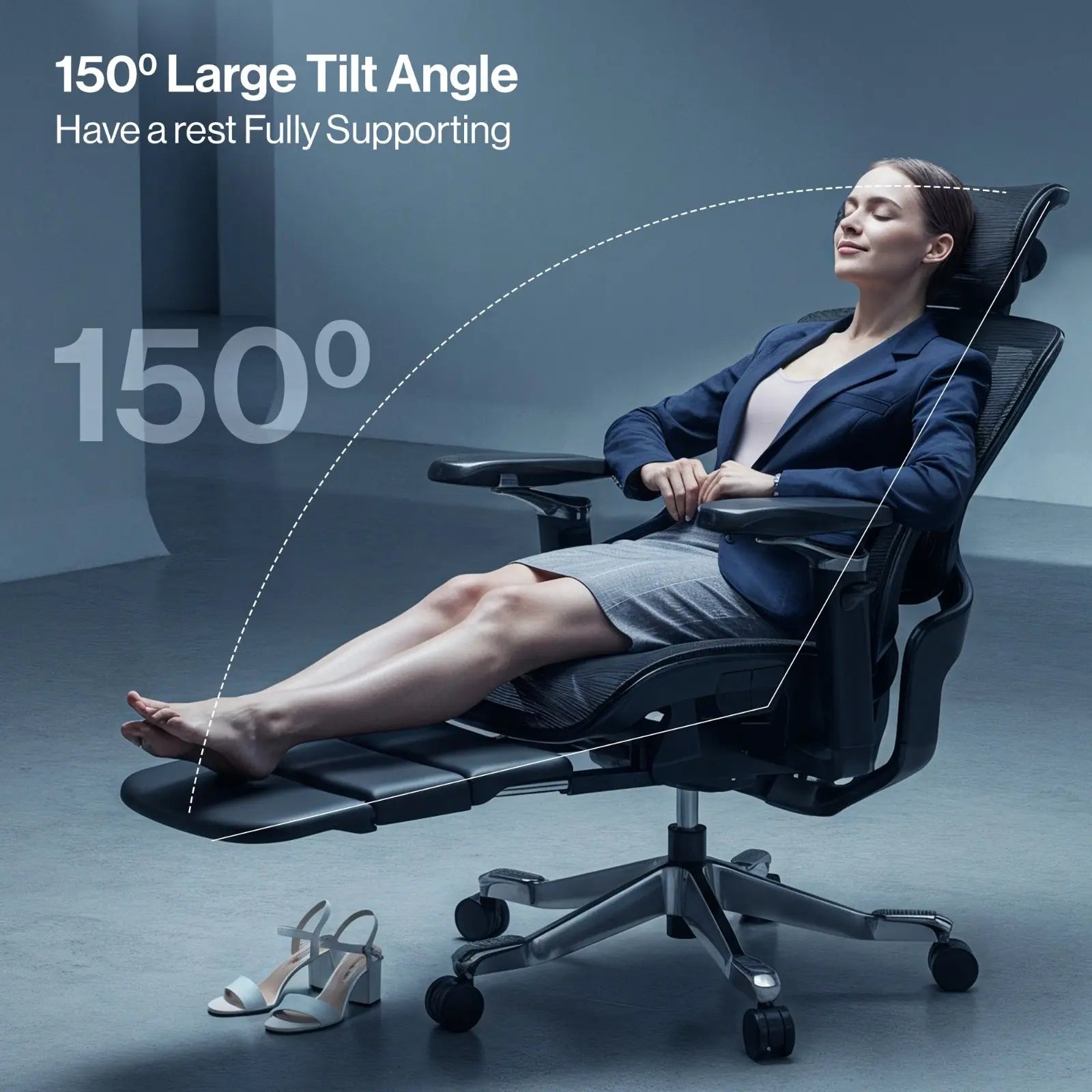 Flow360 Ergonomic Office Chair Drogo India