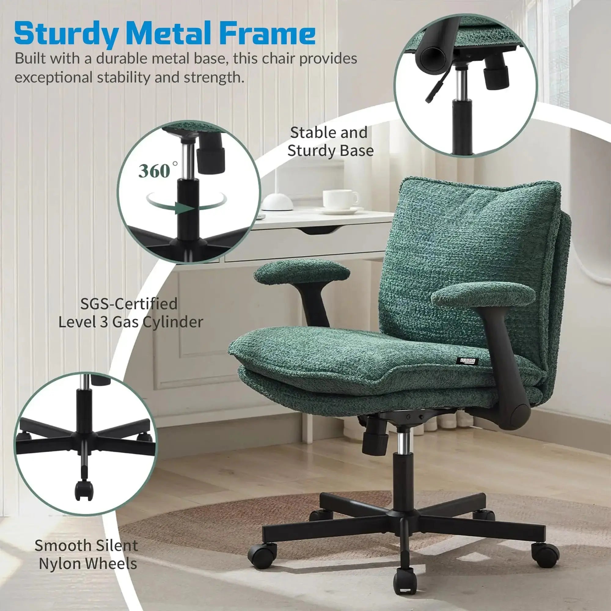 PREORDER Drogo Zen Pro Cross Legged Office Chair Drogo India