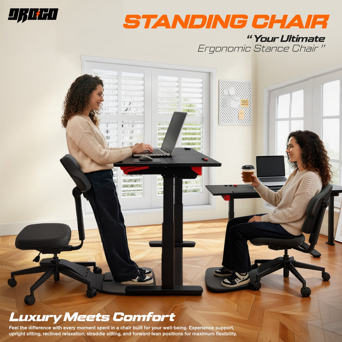 Drogo Stance Ergonomic Standing Mat Chair