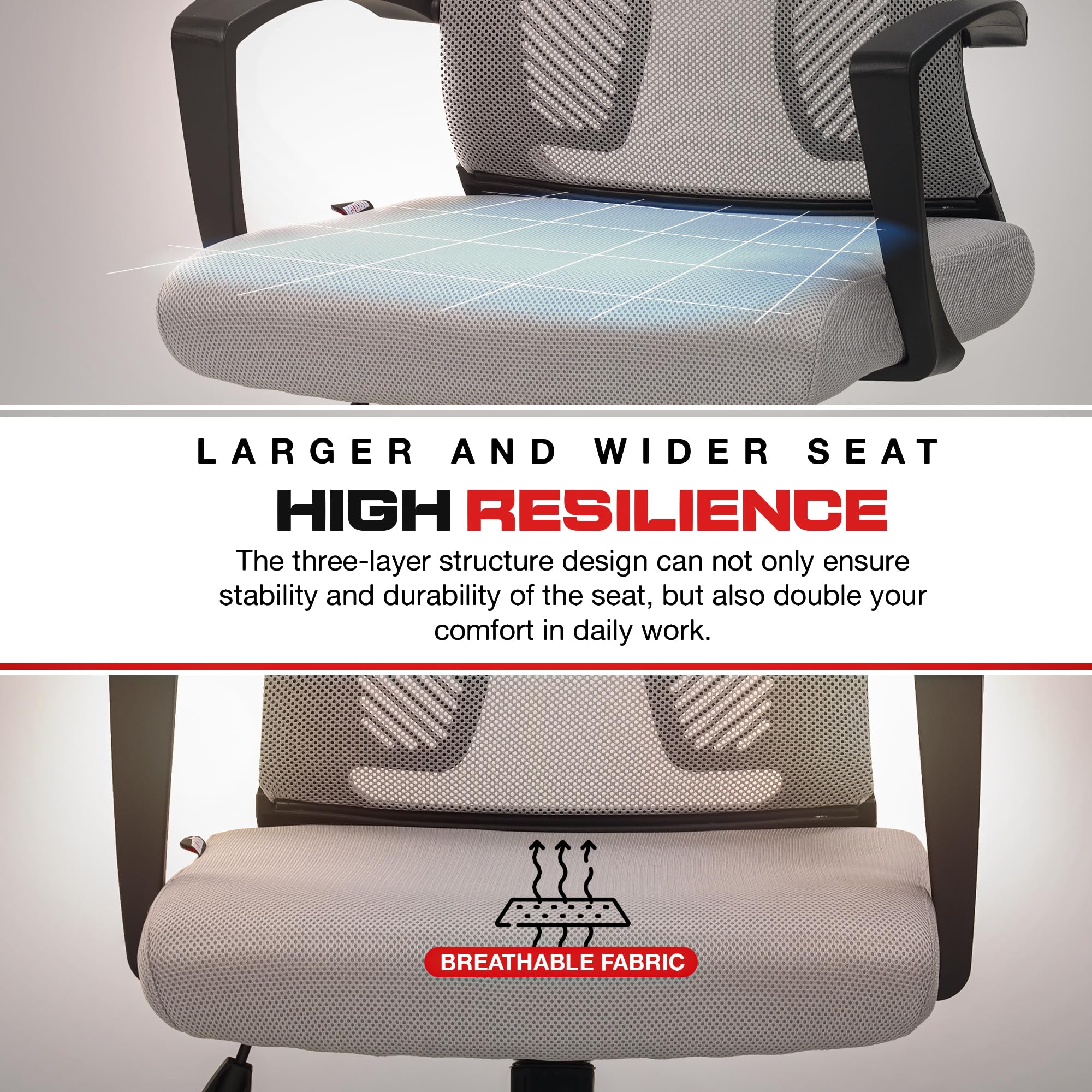 Drogo ComfortWing Ergonomic Office Chair for Work from Home