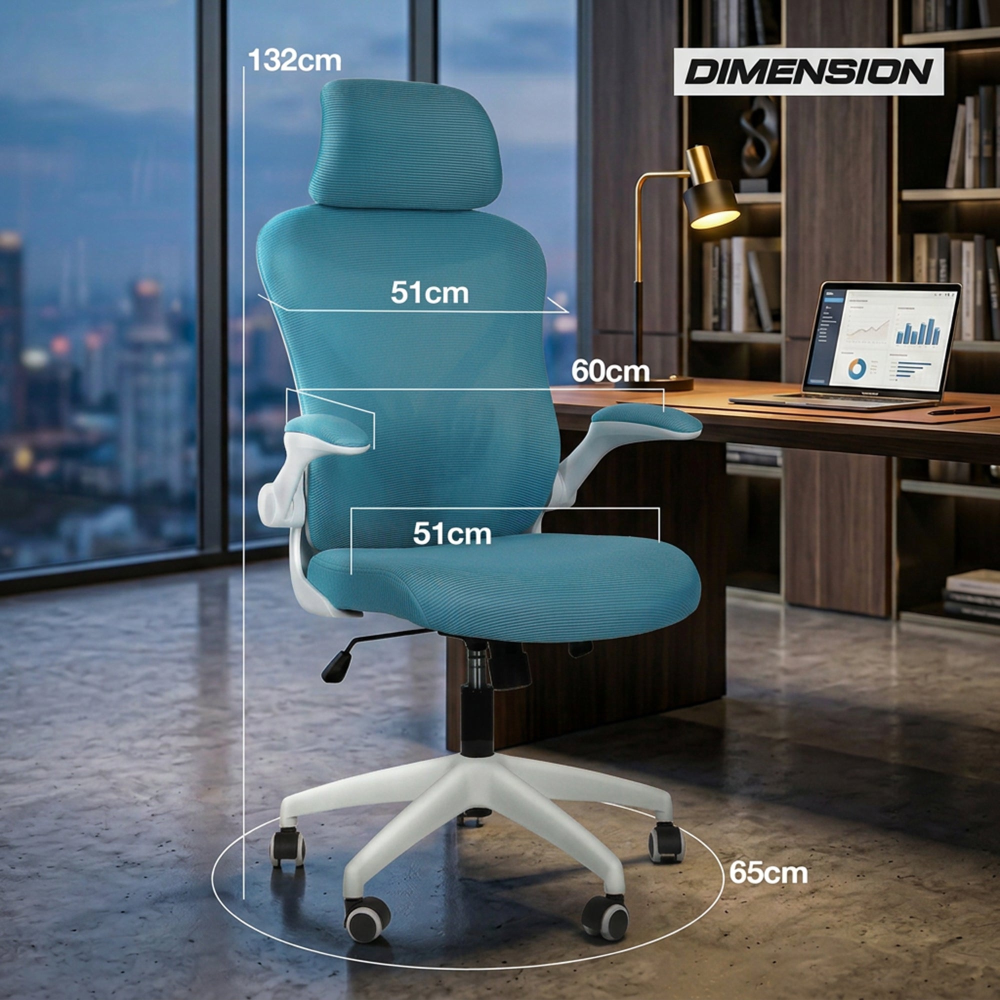 Drogo Marshal Pro Premium Ergonomic Office Chair for Work from Home