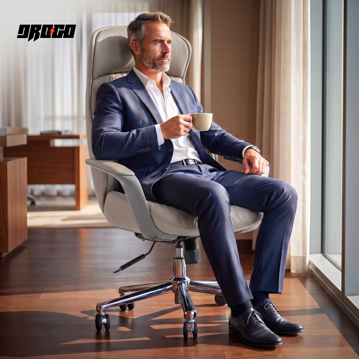 Drogo Levente Premium Ergonomic Office Chair for Work
