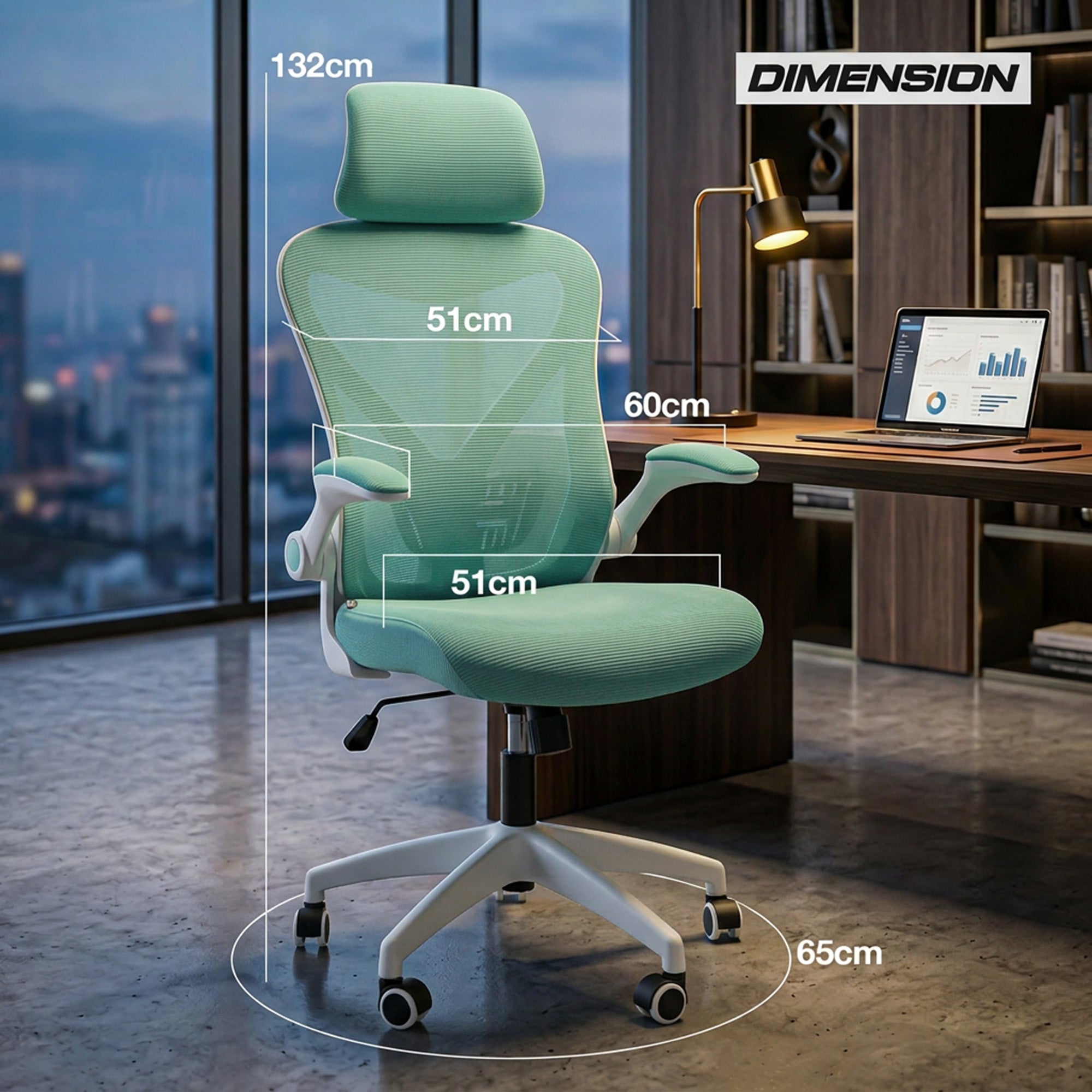 Drogo Marshal Pro Premium Ergonomic Office Chair for Work from Home