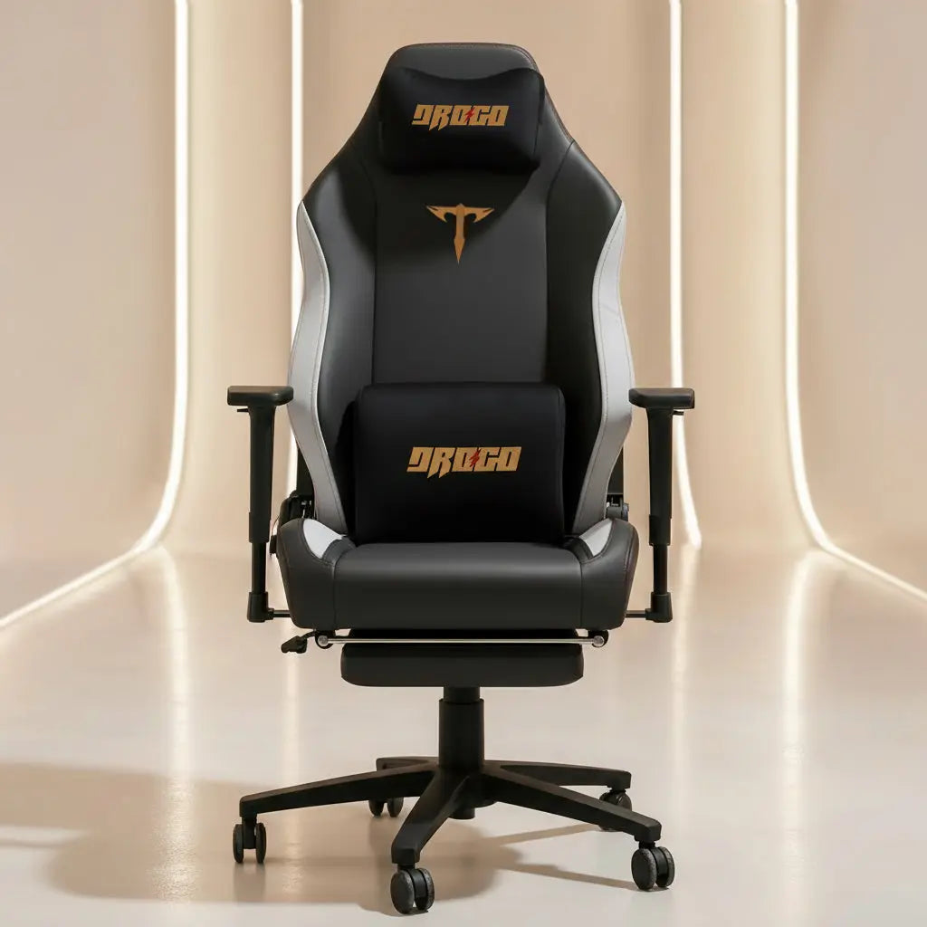 Drogo Titan Leto Ergonomic Gaming Chair with Hybrid Leatherette Fabric Drogo Ergonomics