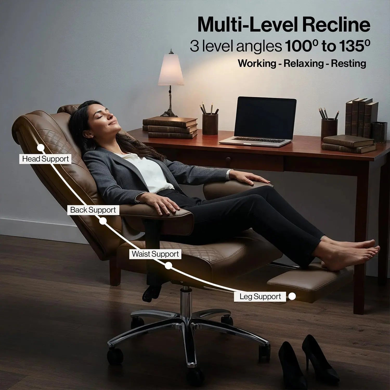 Drogo Monarch Pro Ergonomic Executive Chair for Work from Home Drogo India